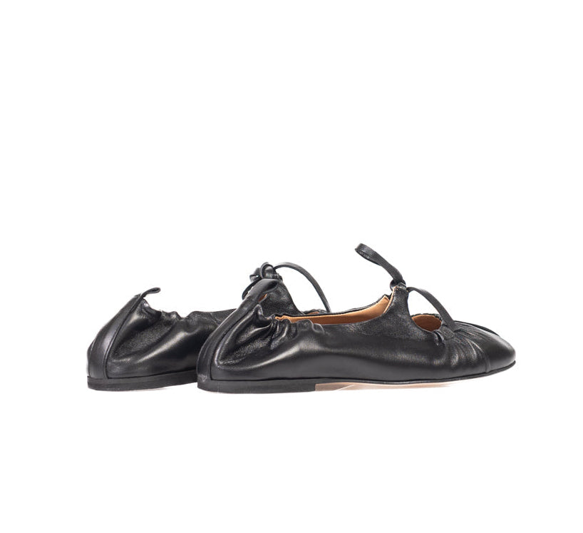 DIVINE FOLLIE BALLERINA PELLE NERA
