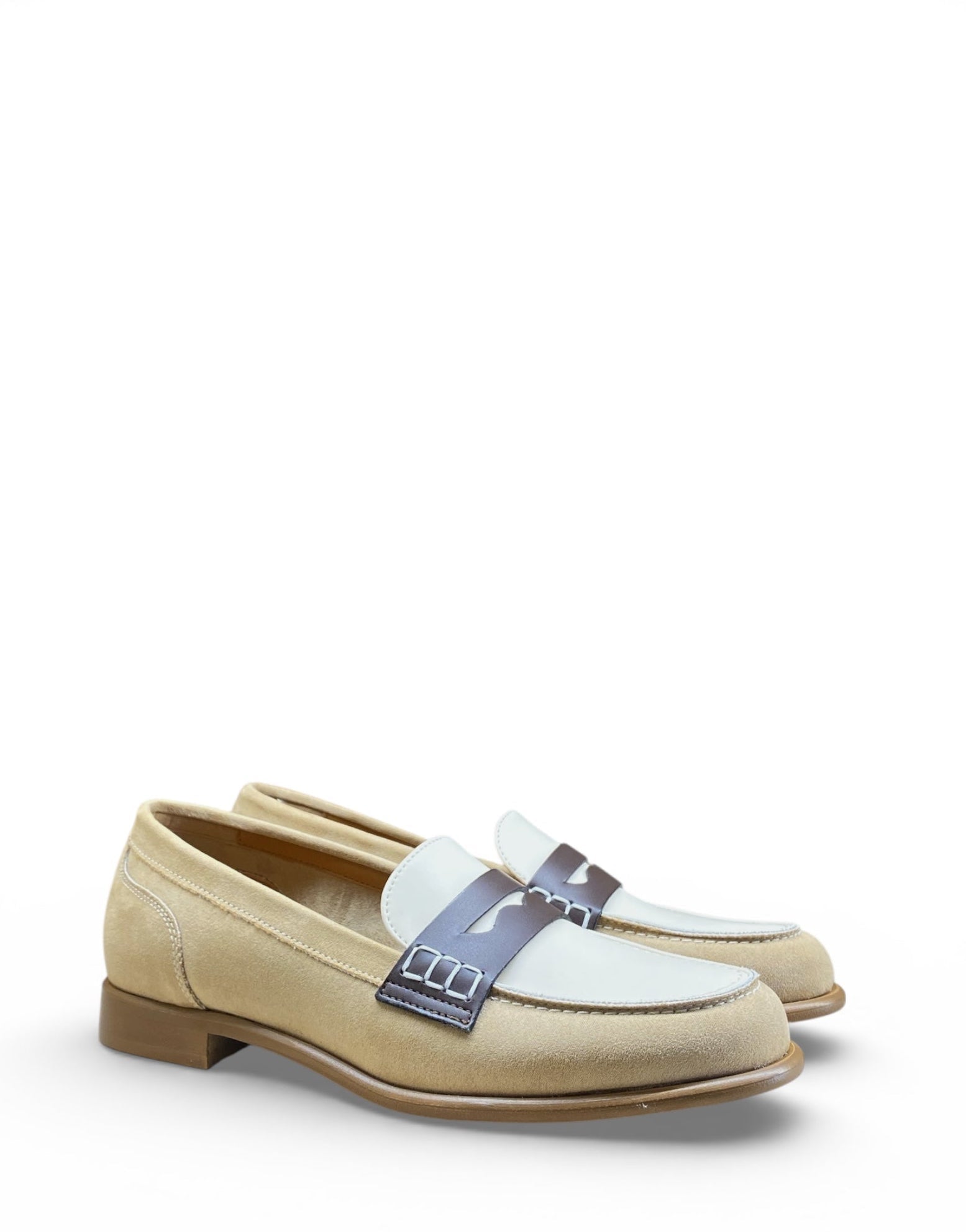 BOTTEGA LOTTI COLLEGE BEIGE E BURRO