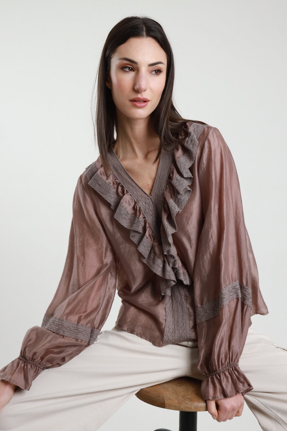 SUSY MIX BLUSA CON ROUGES FANGO