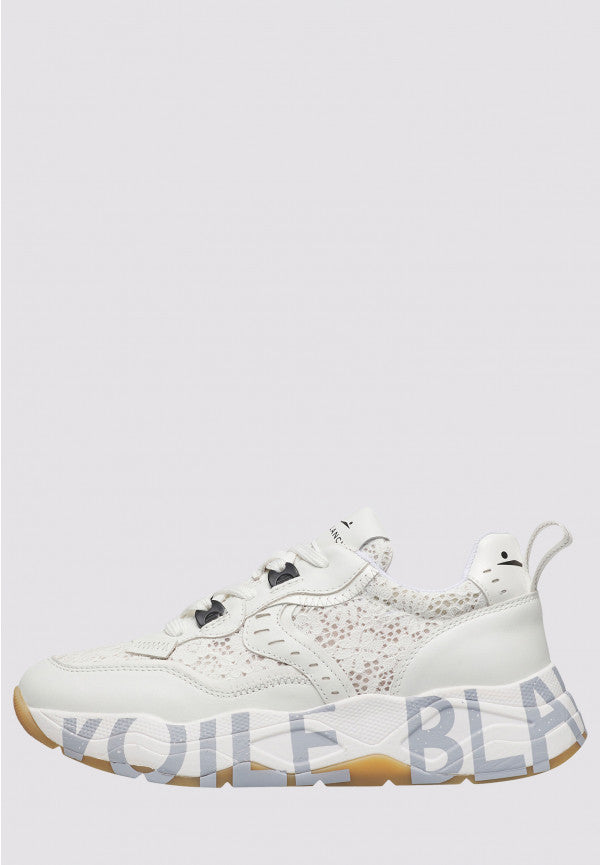 VOILE BLANCHE SNEAKERS CLUB 105 PIZZO BIANCO