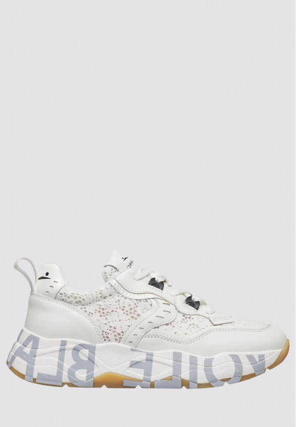 VOILE BLANCHE SNEAKERS CLUB 105 PIZZO BIANCO