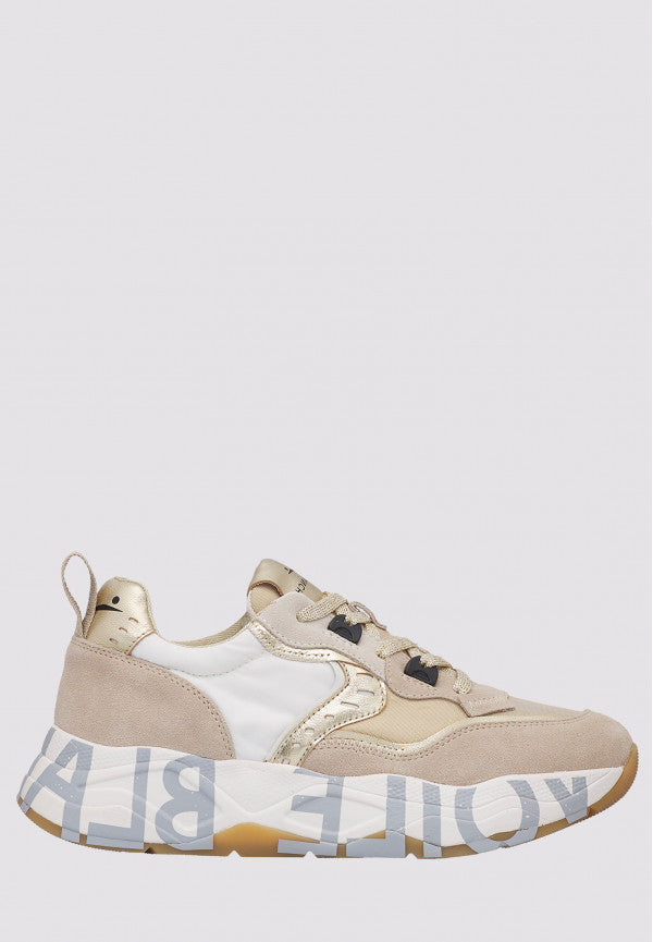 VOILE BLANCHE SNEAKERS CLUB105 LAMINATA PLATINO