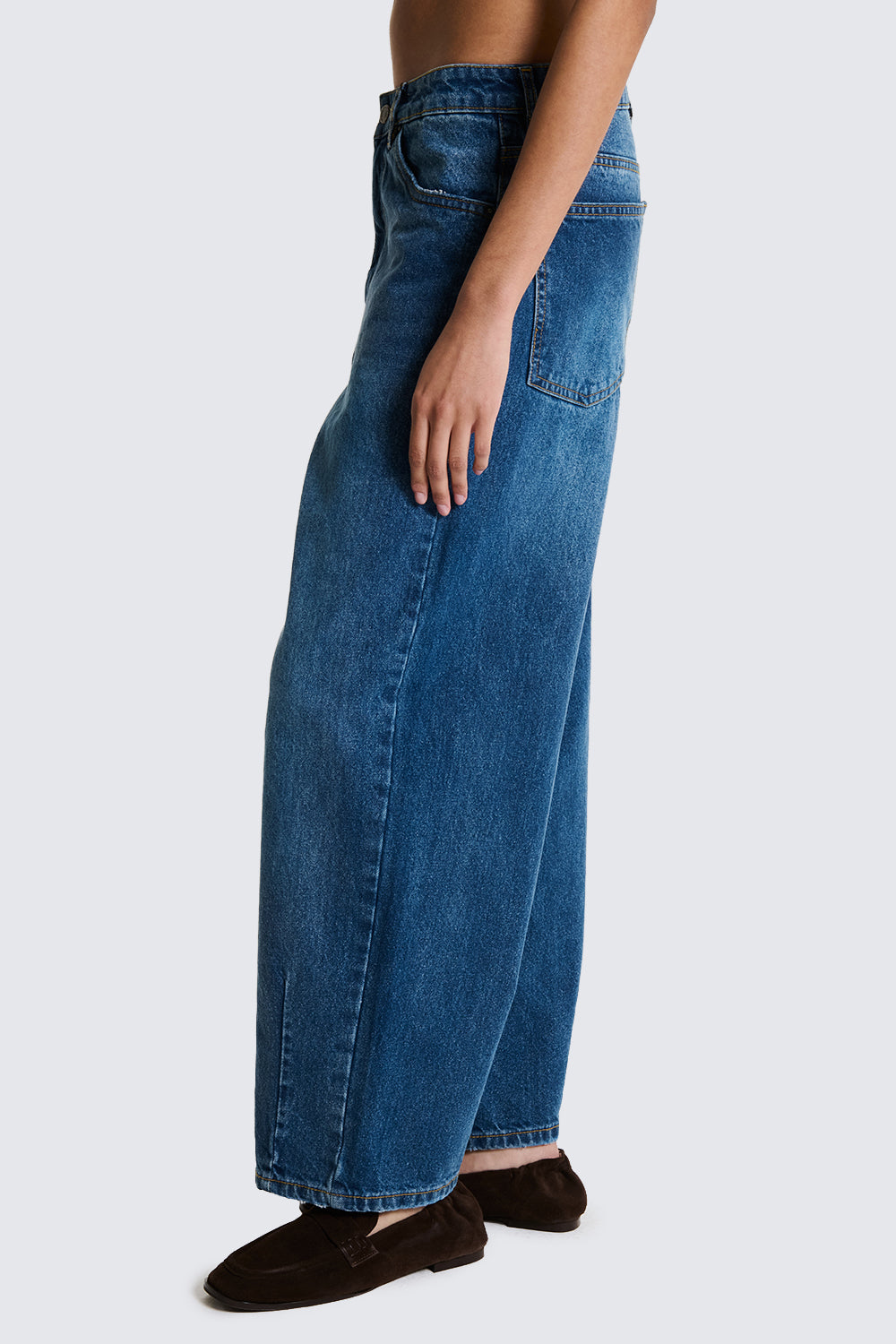 TWO WAY JEANS SEOUL BARREL BLU