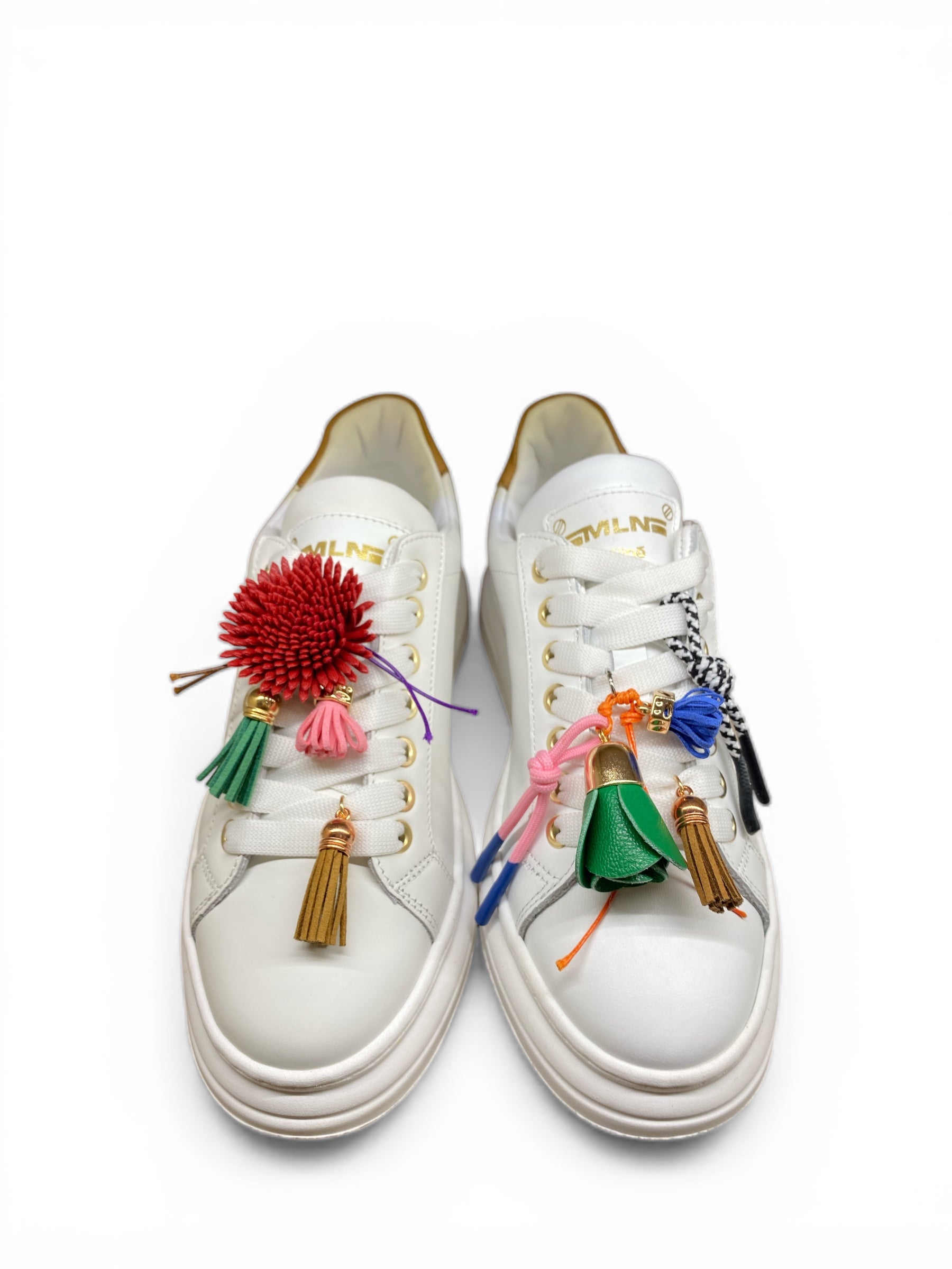 MÈLINÈ SNEAKERS CHARMS IN PELLE