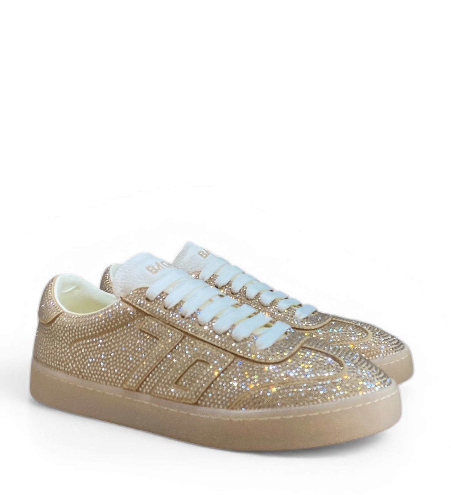BACK70 SNEAKERS SUEDE E STRASS