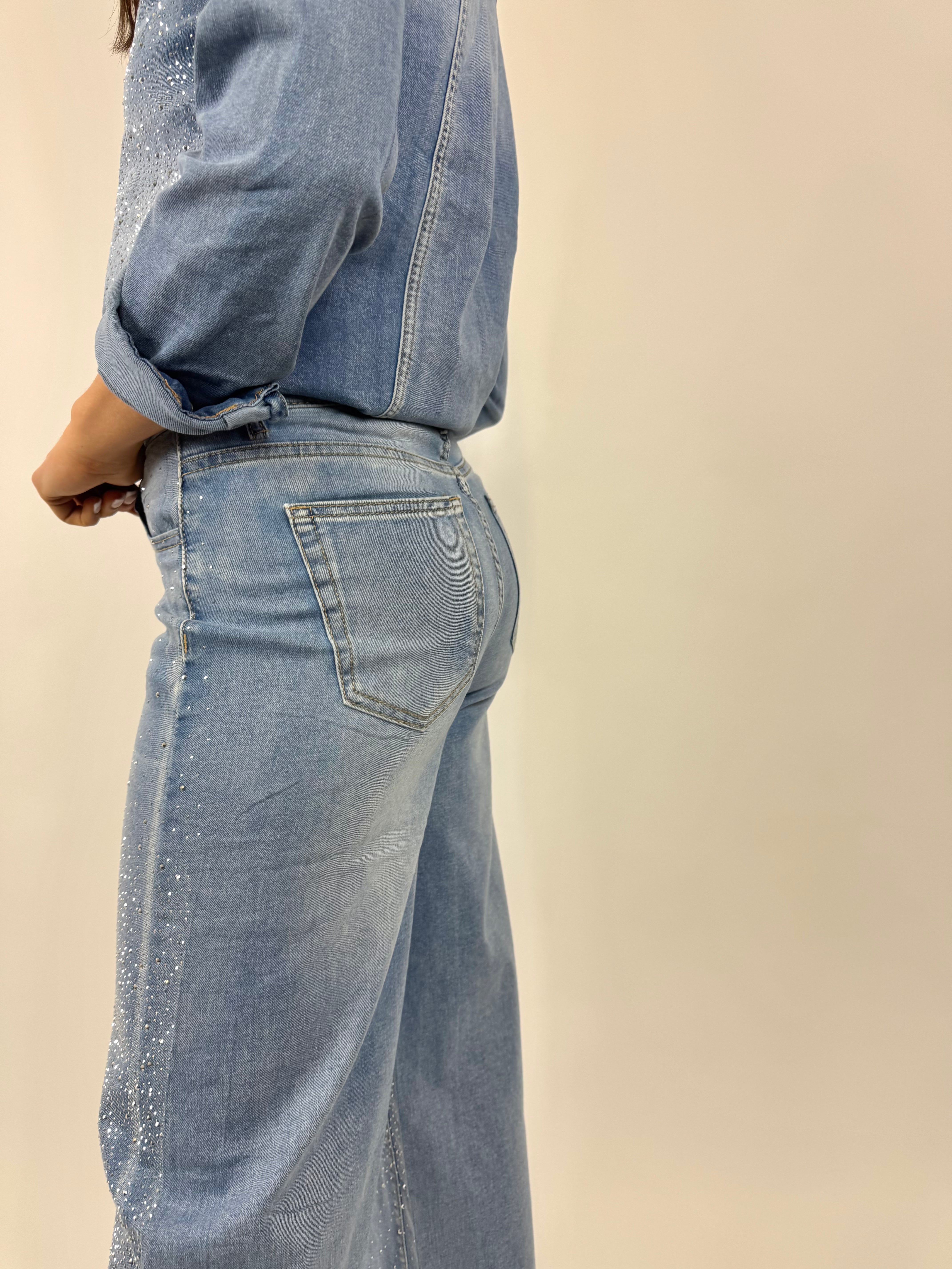 CECILE JEANS CON STRASS