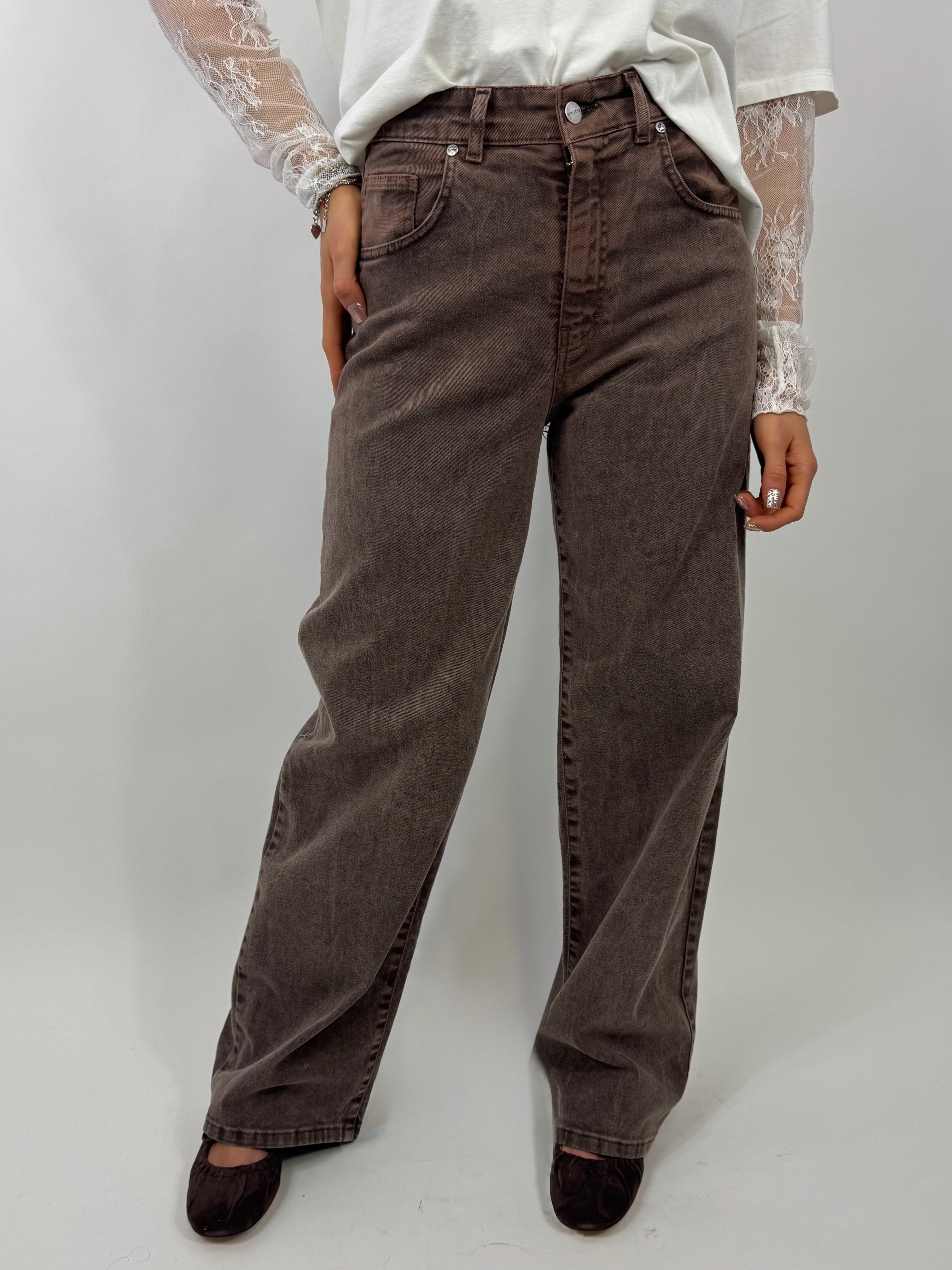 SUSY MIX JEANS CHOCO