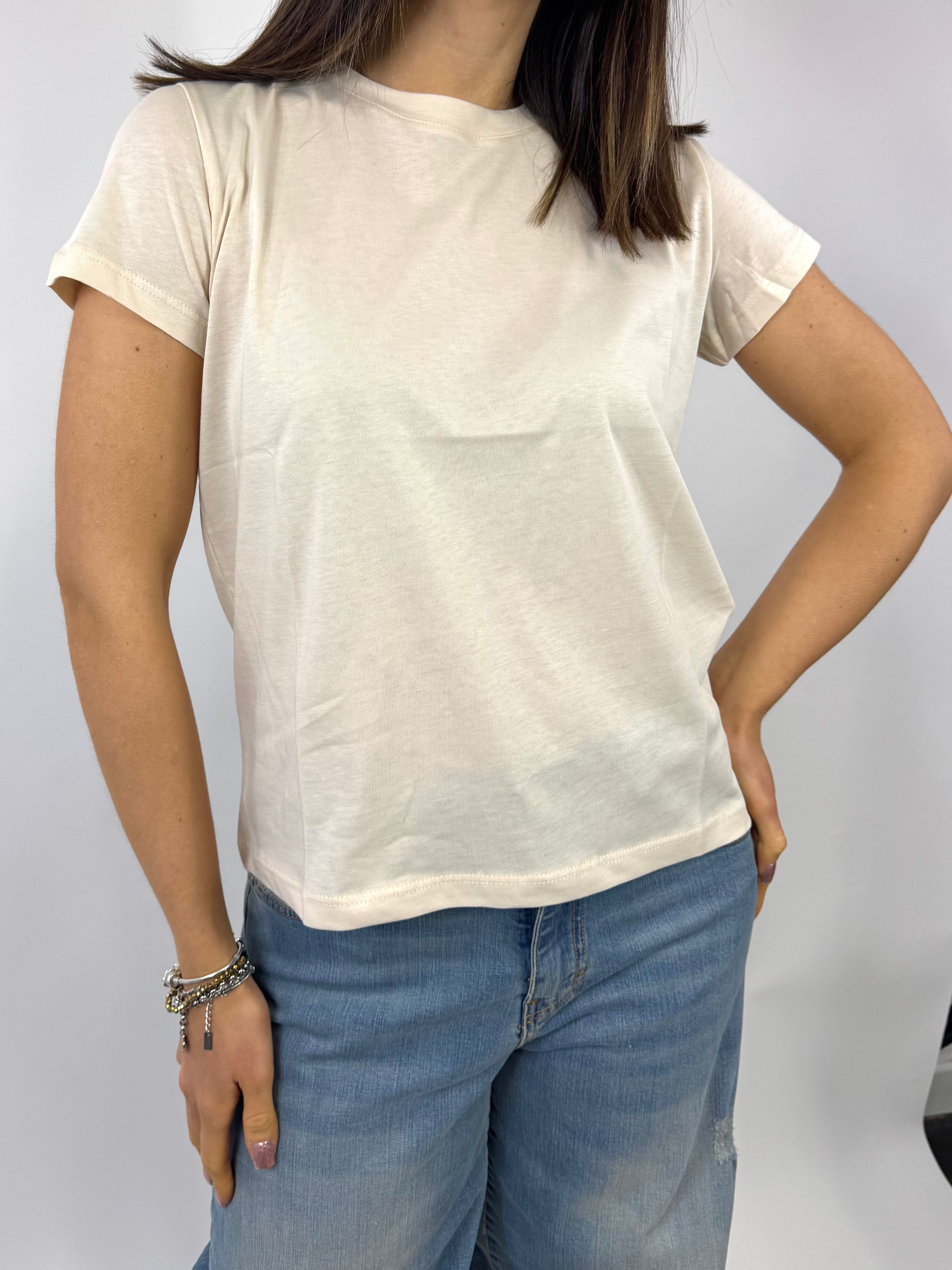 SUSY MIX T-SHIRT CREMA