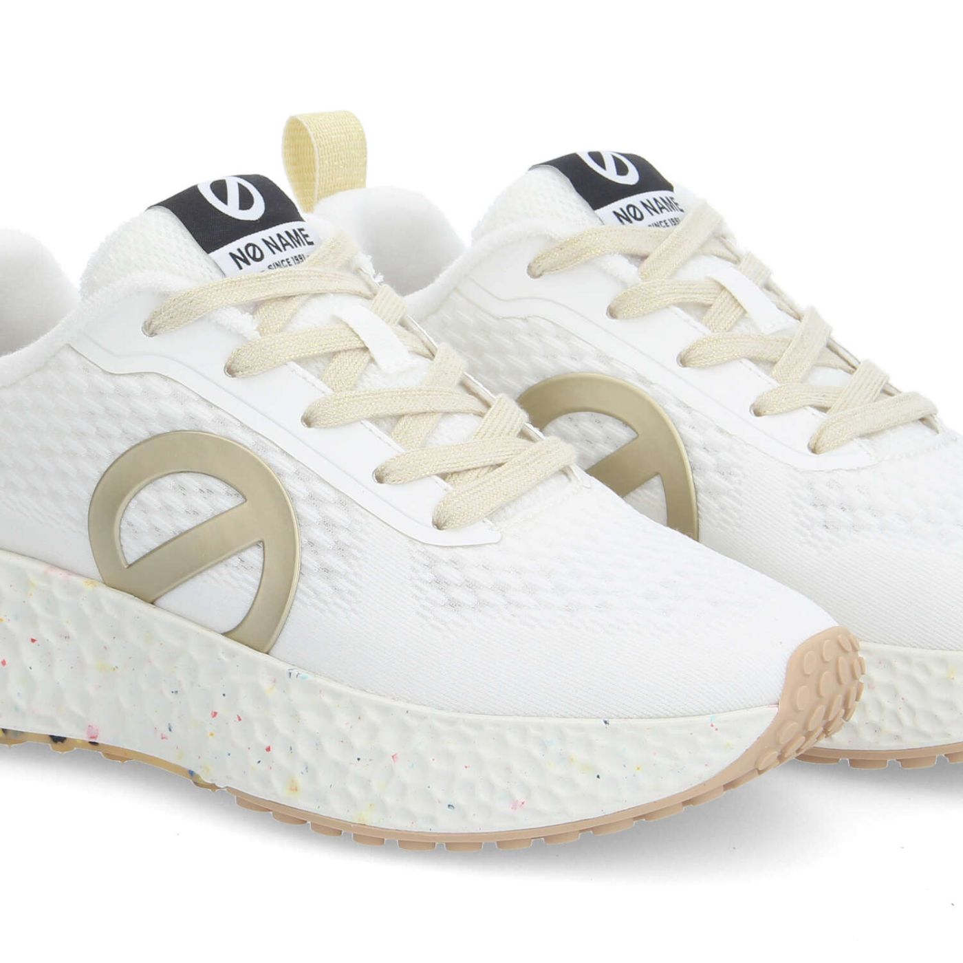 NO NAME SNEAKERS CARTER FLY BIANCA ORO