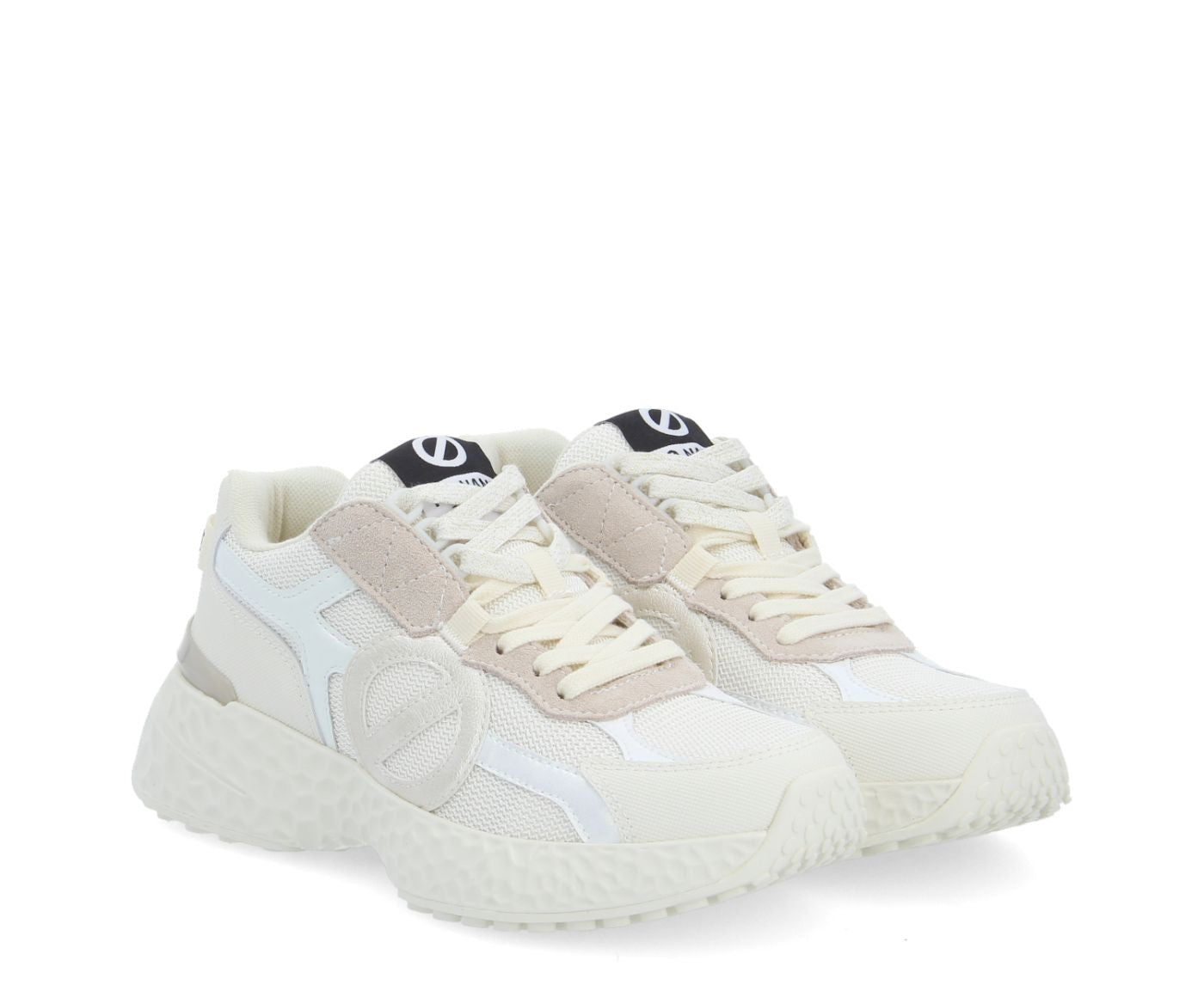 NO NAME SNEAKERS CARTER 2.0 RUNNER BIANCO SPORCO