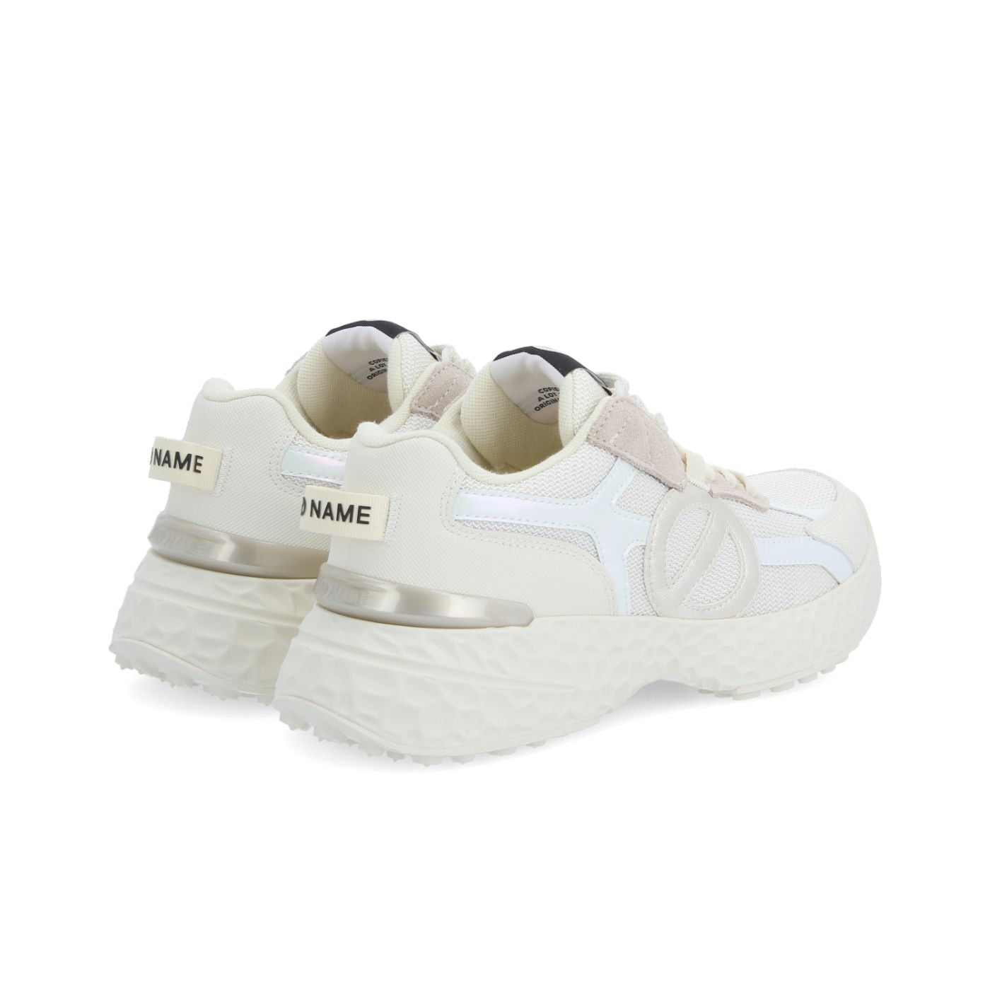 NO NAME SNEAKERS CARTER 2.0 RUNNER BIANCO SPORCO