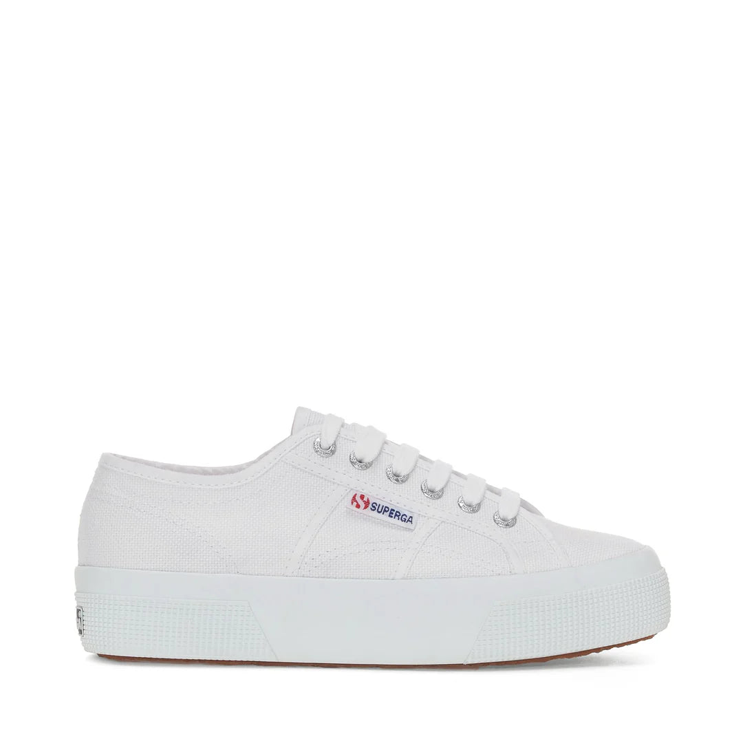 SUPERGA SNEAKERS COTU CLASSIC DONNA PLATFORM BIANCA