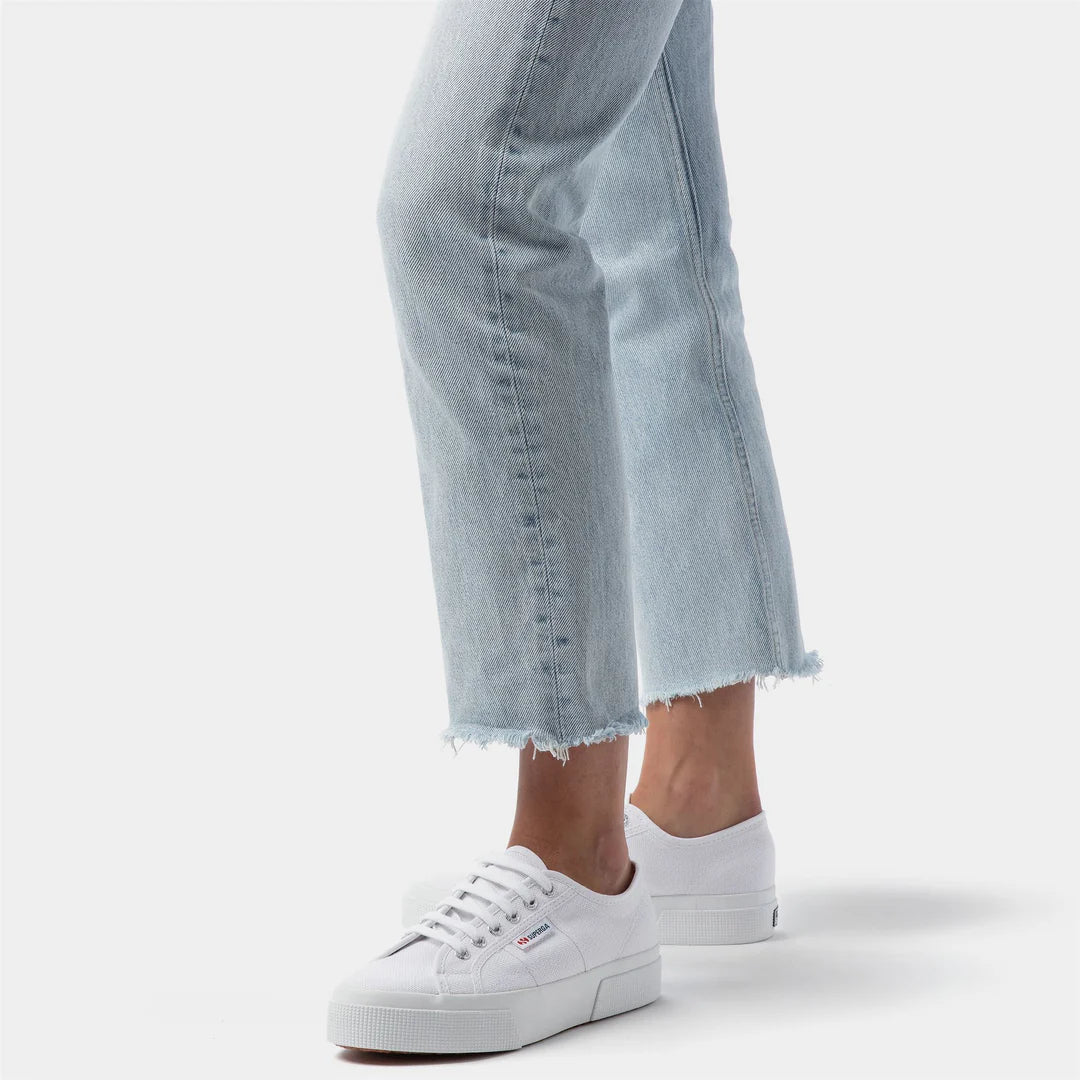 SUPERGA SNEAKERS COTU CLASSIC DONNA PLATFORM BIANCA