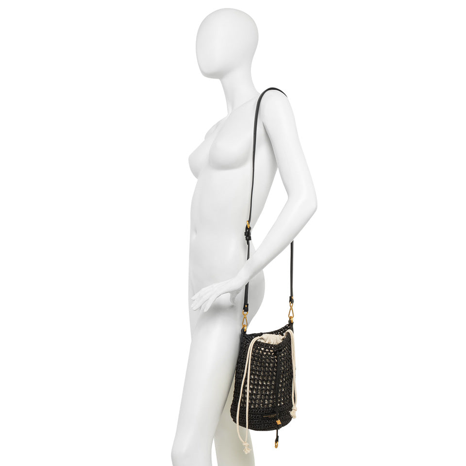 GIANNI CHIARINI BORSA SECCHIELLO NEFELI NERO