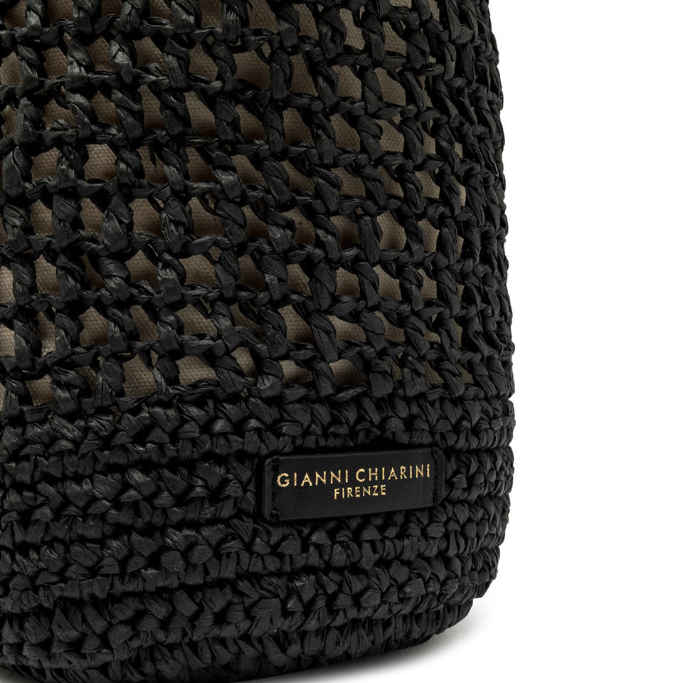 GIANNI CHIARINI BORSA SECCHIELLO NEFELI NERO
