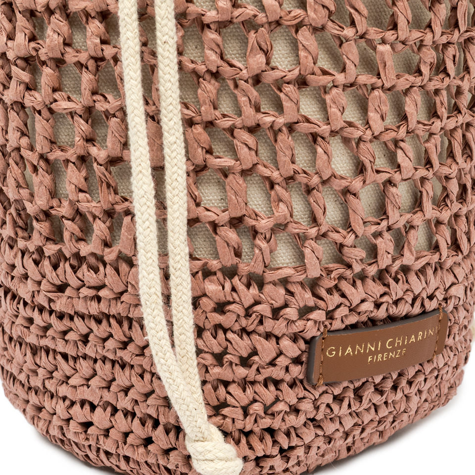 GIANNI CHIARINI BORSA SECCHIELLO NEFELI BLUSH