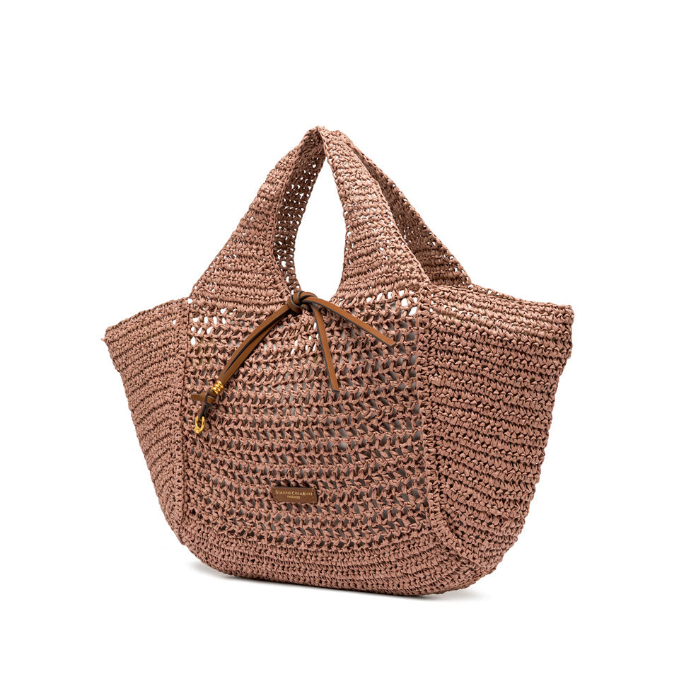 GIANNI CHIARINI BORSA NEFELI A SPALLA BLUSH