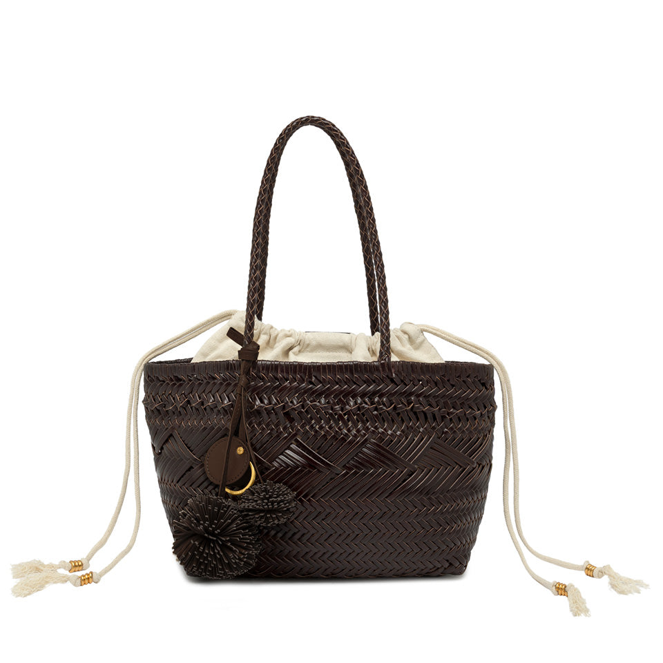 GIANNI CHIARINI BORSA SHOPPING PALOMA CHOCO