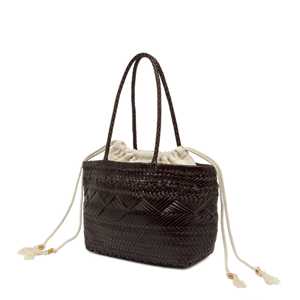 GIANNI CHIARINI BORSA SHOPPING PALOMA CHOCO