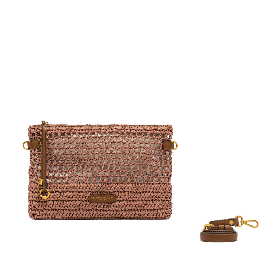 GIANNI CHIARINI POCHETTE NEFELI BLUSH