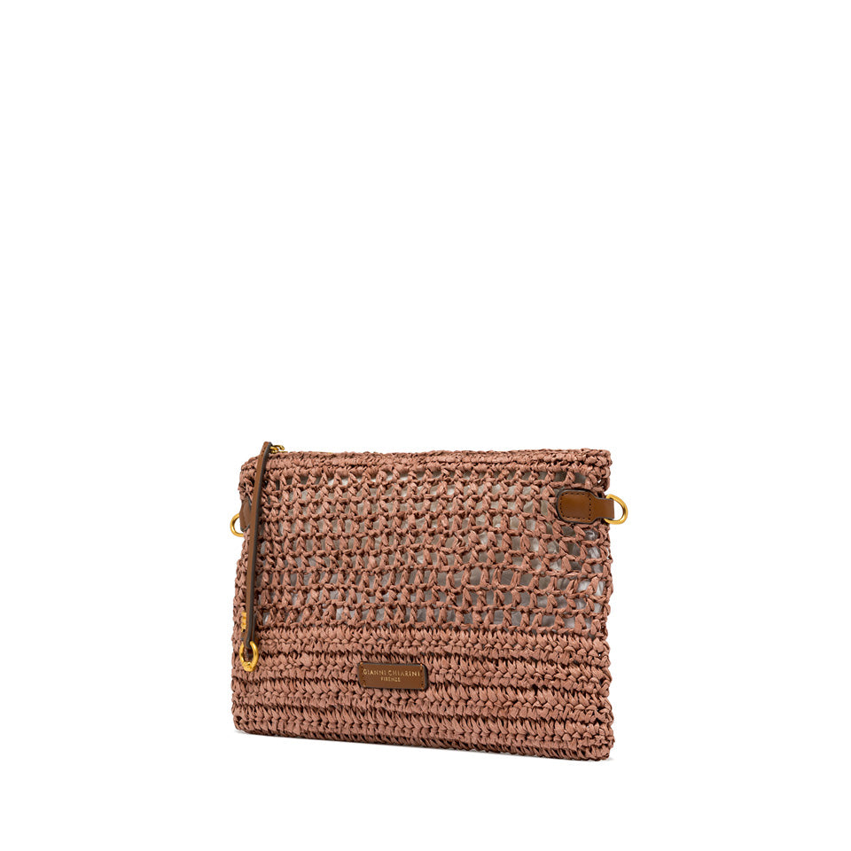 GIANNI CHIARINI POCHETTE NEFELI BLUSH