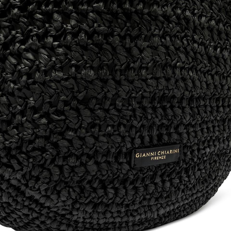 GIANNI CHIARINI BORSA A SPALLA NEFELI NERO