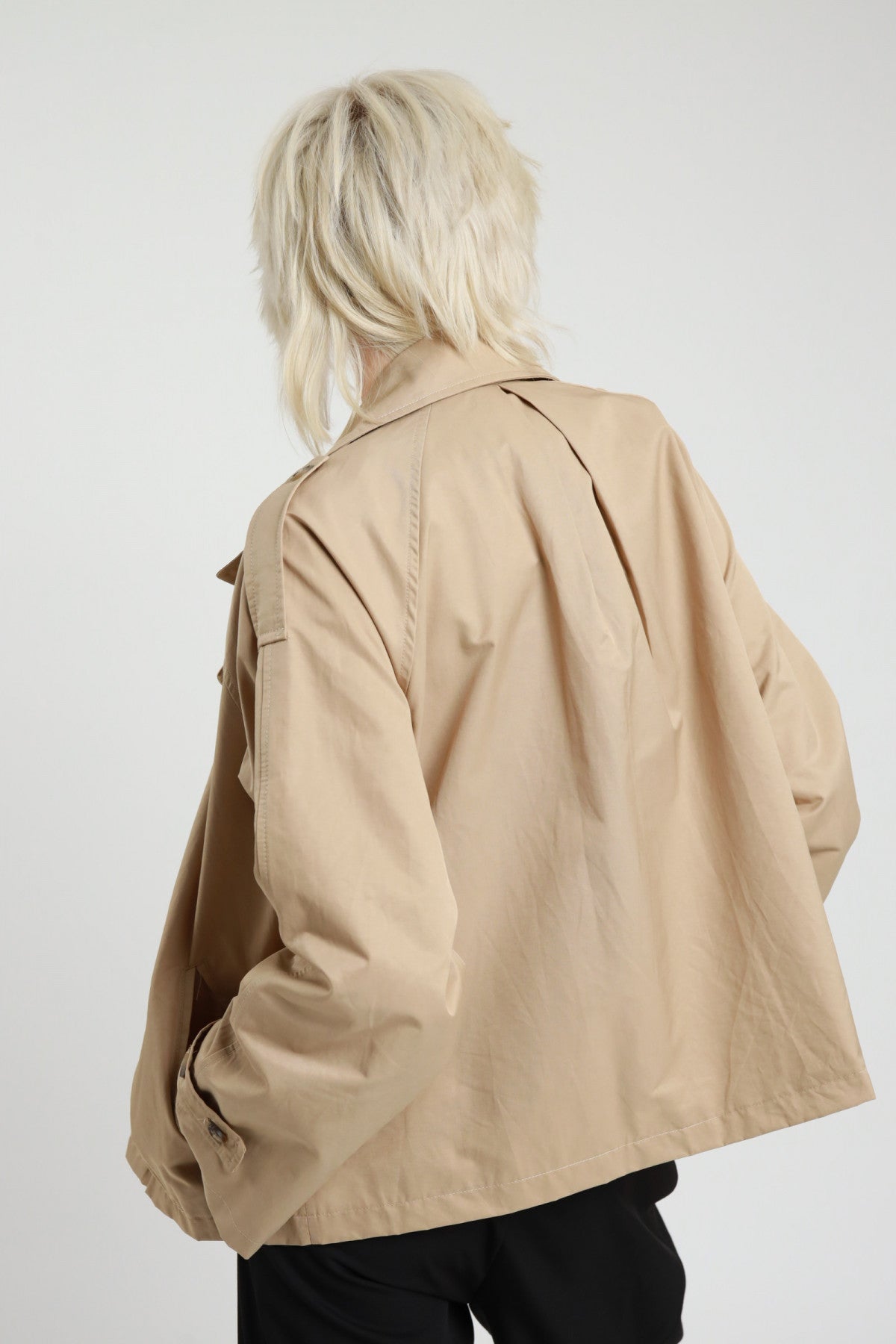 SUSY MIX TRENCH CORTO FANGO
