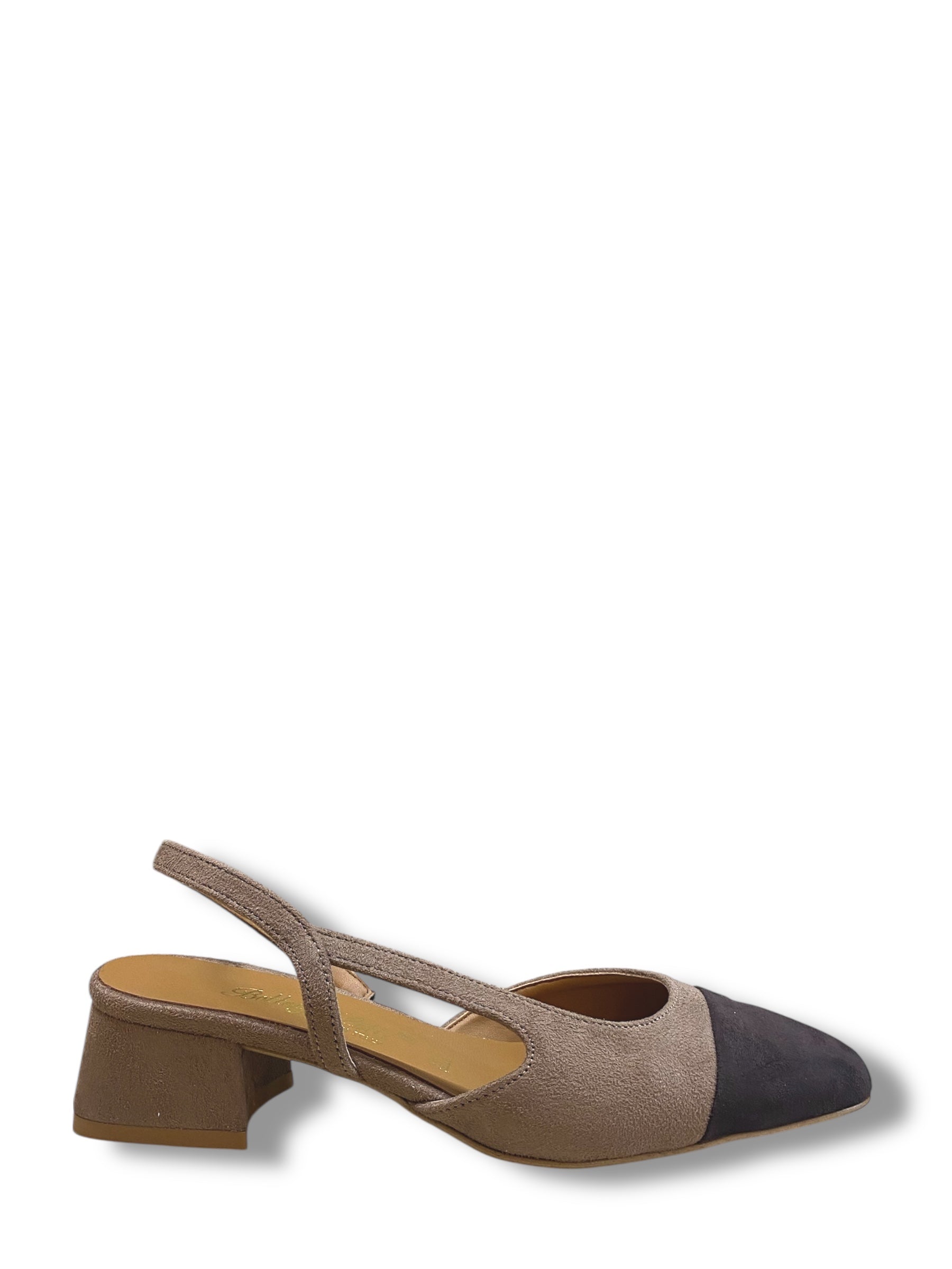 BOTTEGA LOTTI CHANEL BICOLOR TACCO BASSO