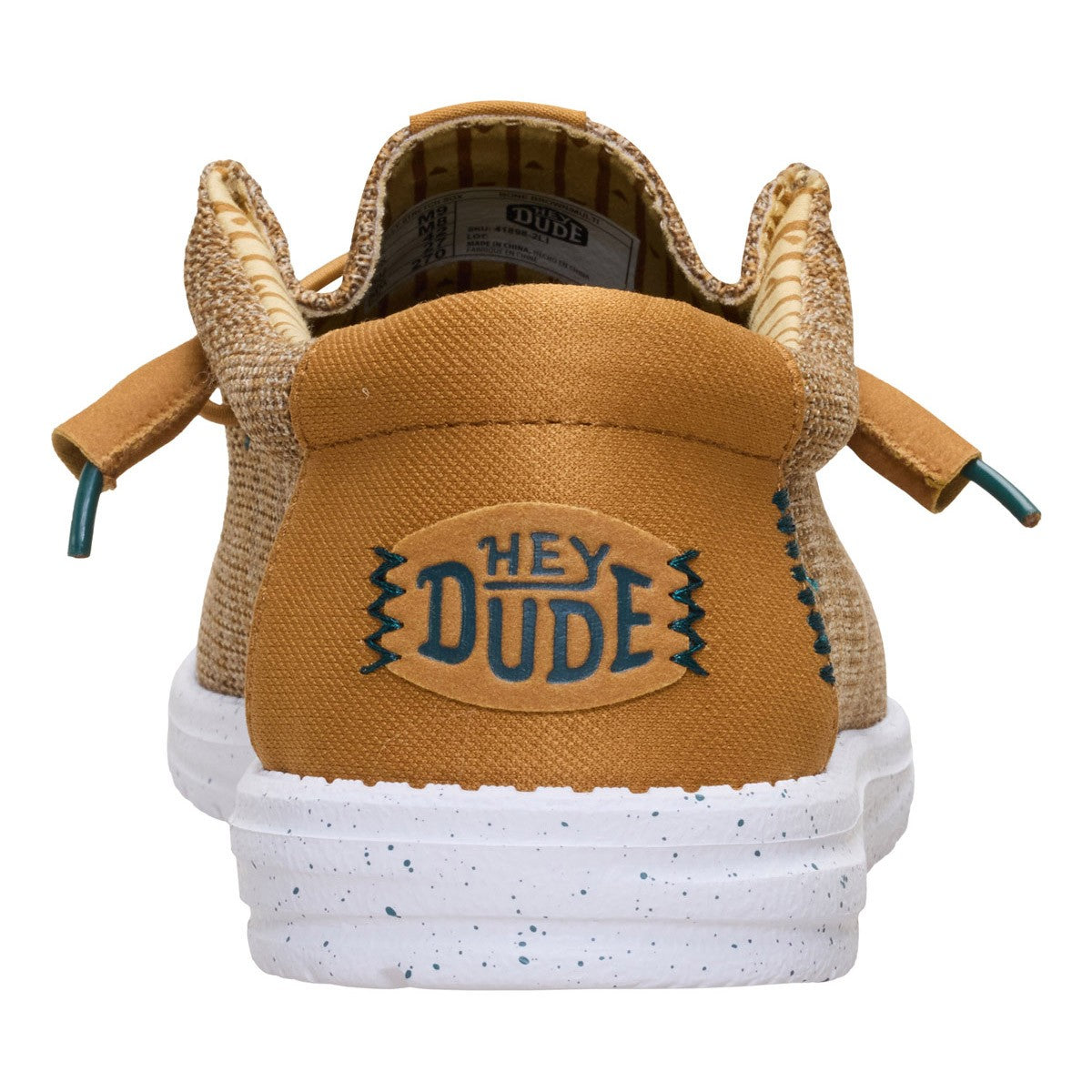HEY DUDE WALLY STRETCH SOX BONE BROWN