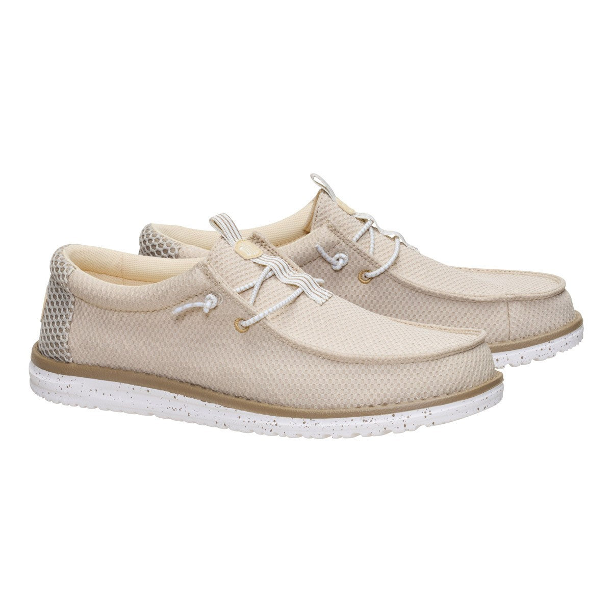 HEY DUDE WALLY MESH NEUTRALS ISLAND