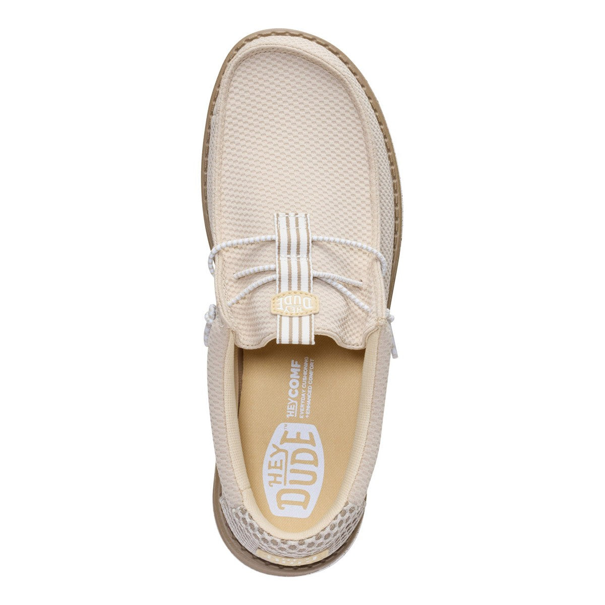 HEY DUDE WALLY MESH NEUTRALS ISLAND