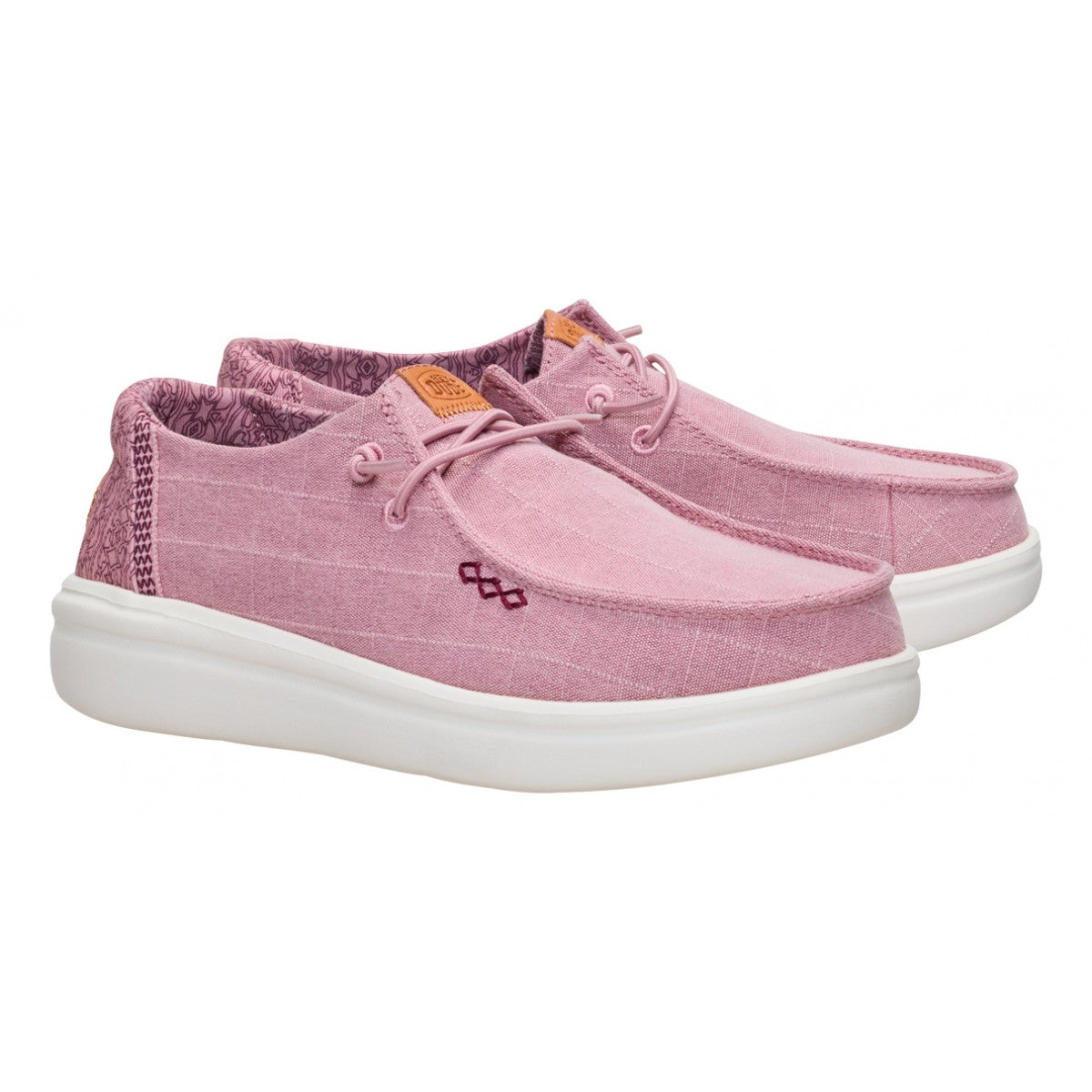 HEY DUDE WENDY RISE CHAMBRAY ROSE PURPLE