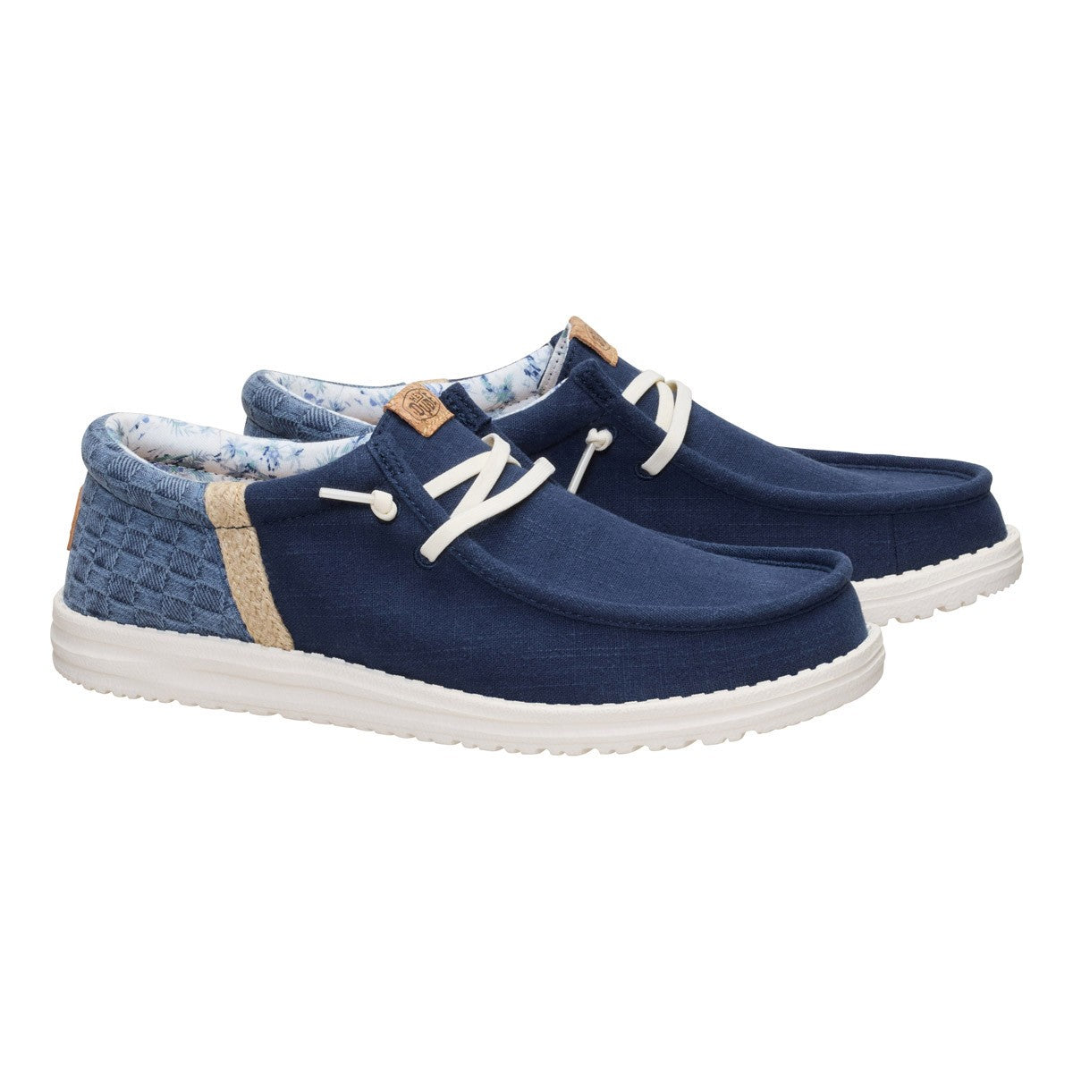 HEY DUDE WALLY FUNK SUMMER STITCH NAVY BLAZER