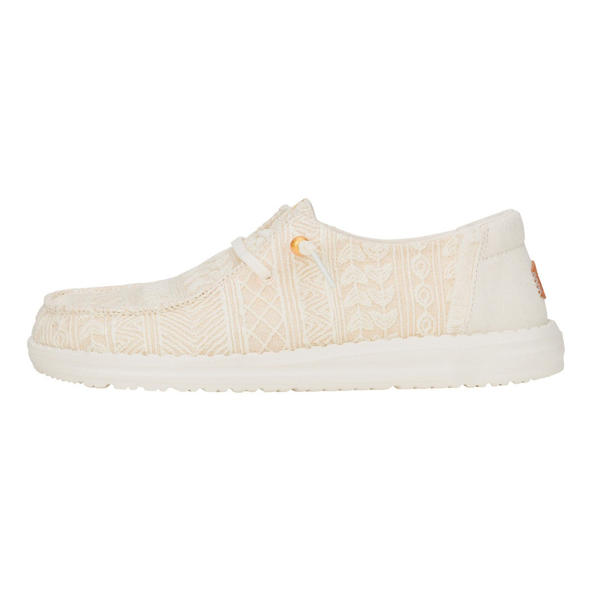 HEY DUDE WENDY CROCHET LACE WHITE GOLD