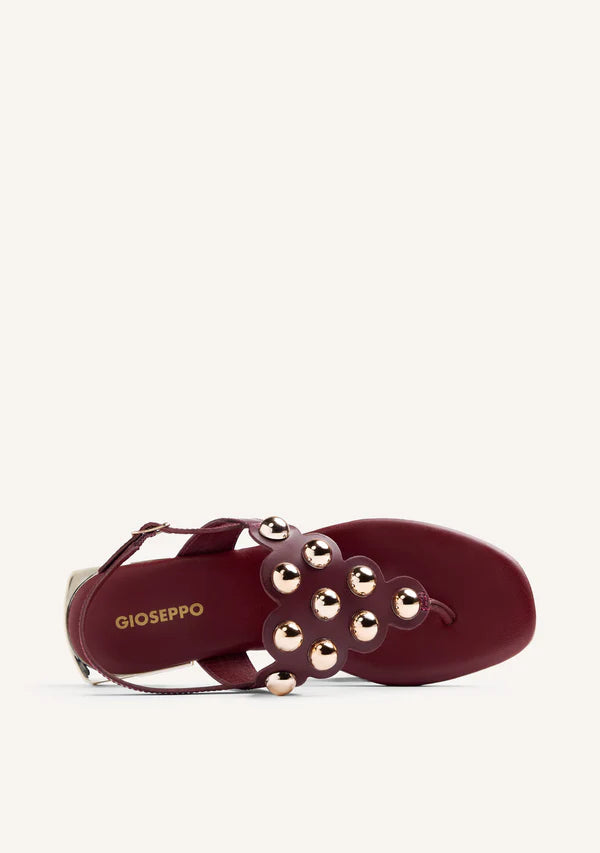 GIOSEPPO SANDALI INFRADITO KADUNA BORDEAUX