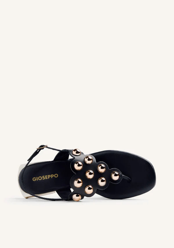GIOSEPPO SANDALO INFRADITO KADUNA NERO