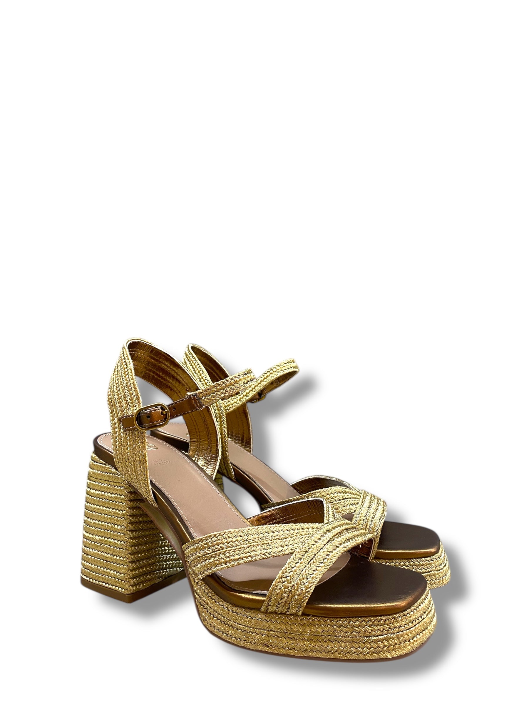 EXÉ SANDALO TACCO ALTO BRONZO