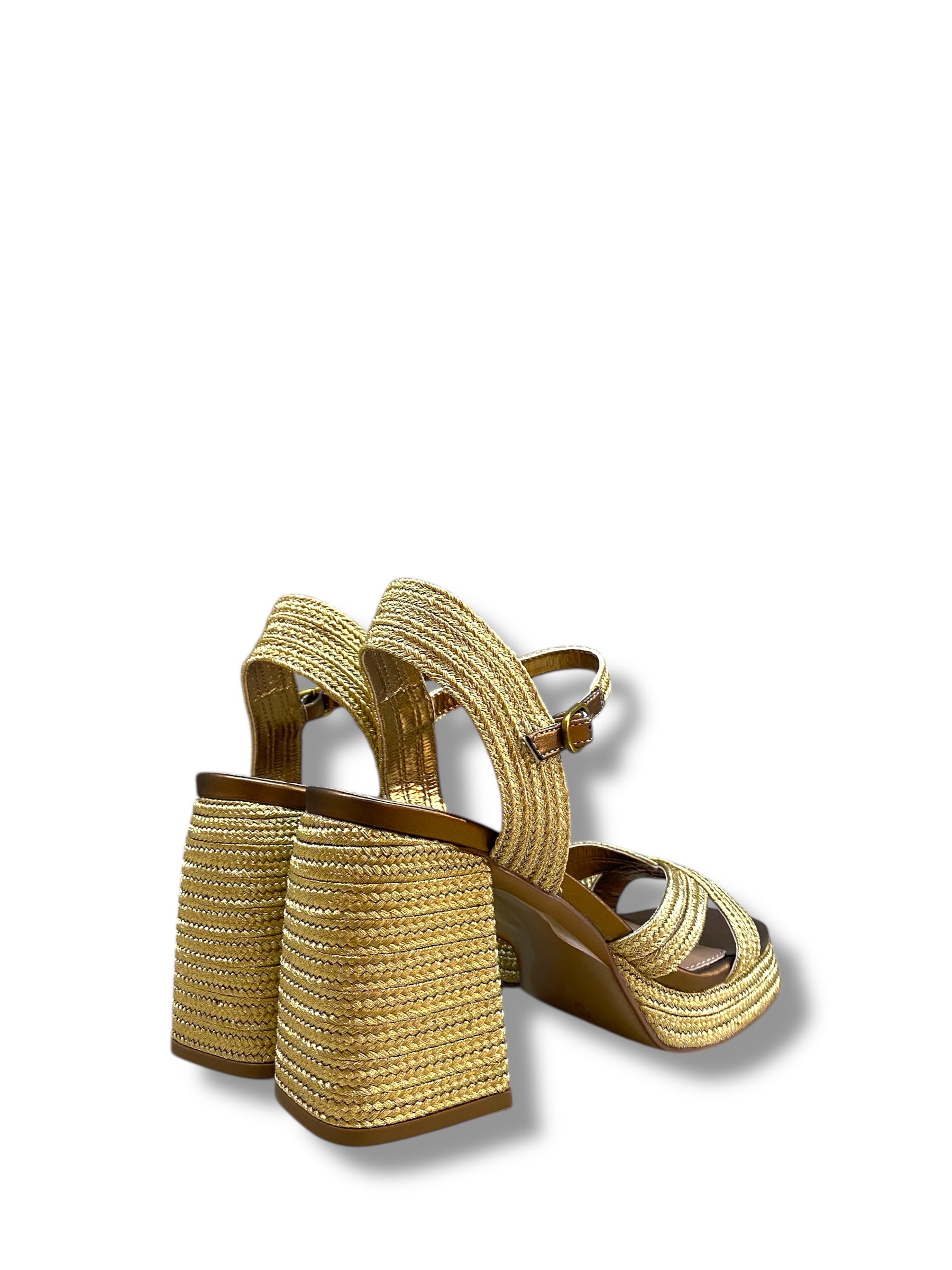 EXÉ SANDALO TACCO ALTO BRONZO