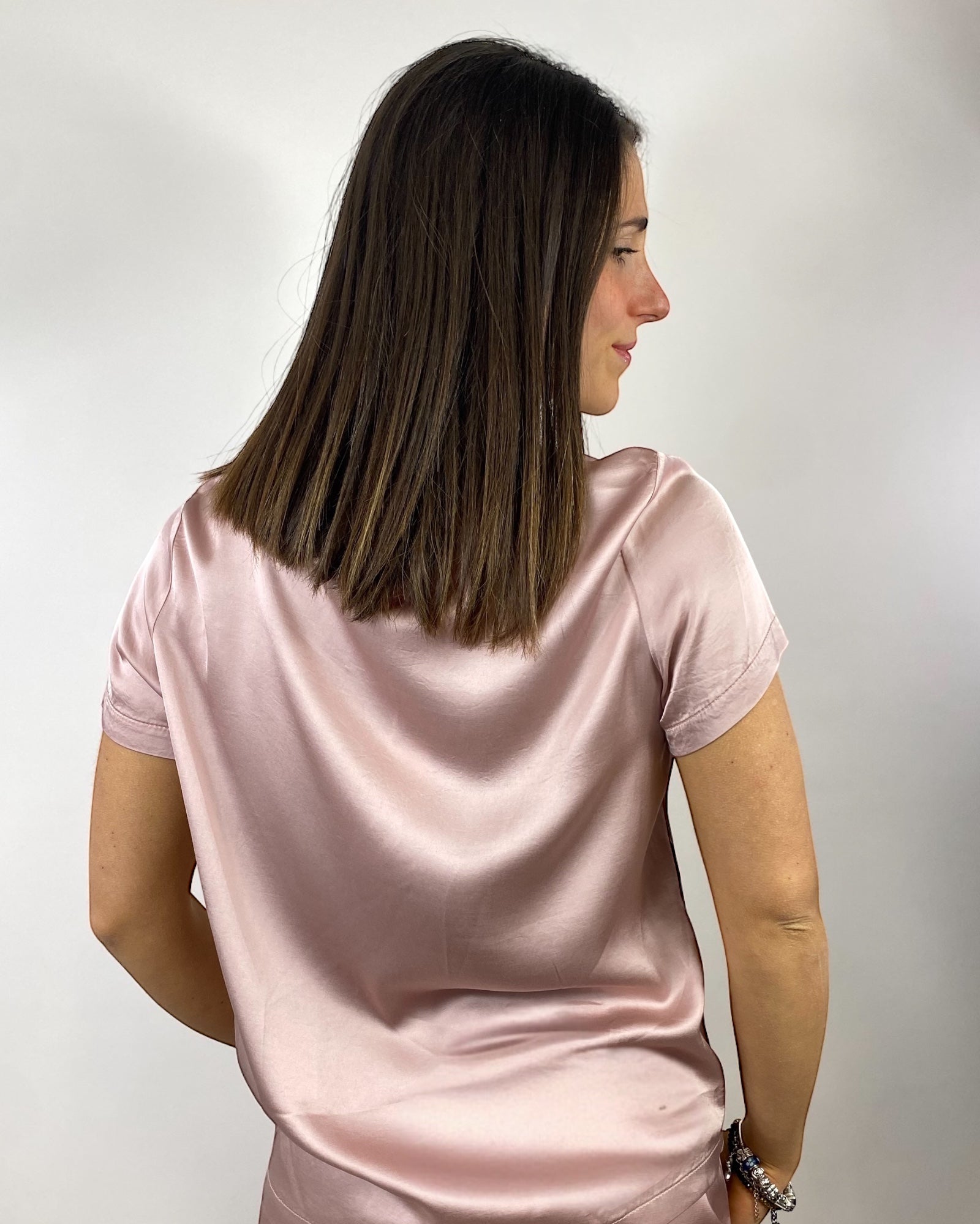 CECILE MAGLIETTA RASO ROSA