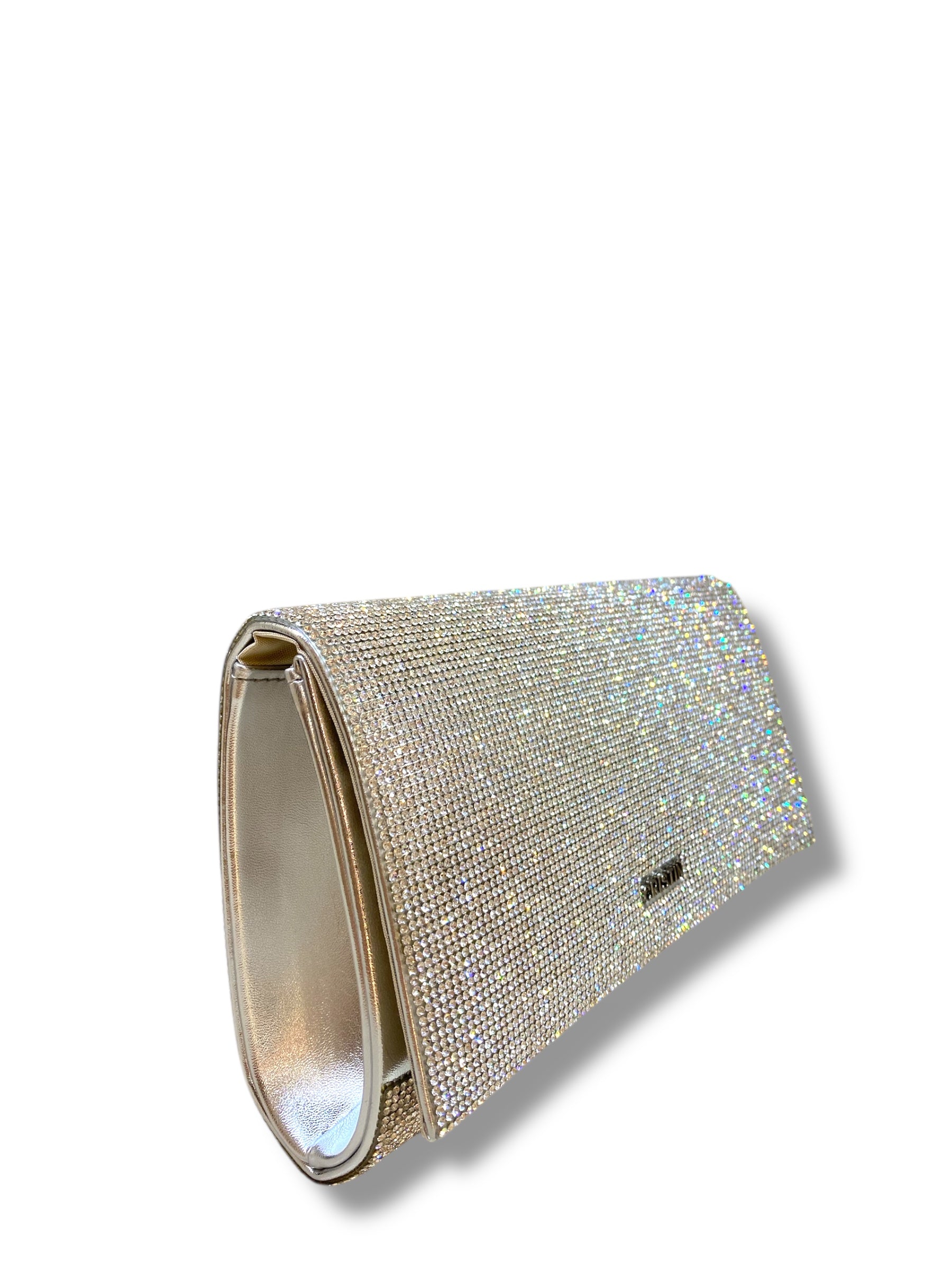 CRISTIN POCHETTE STRASS ARGENTO