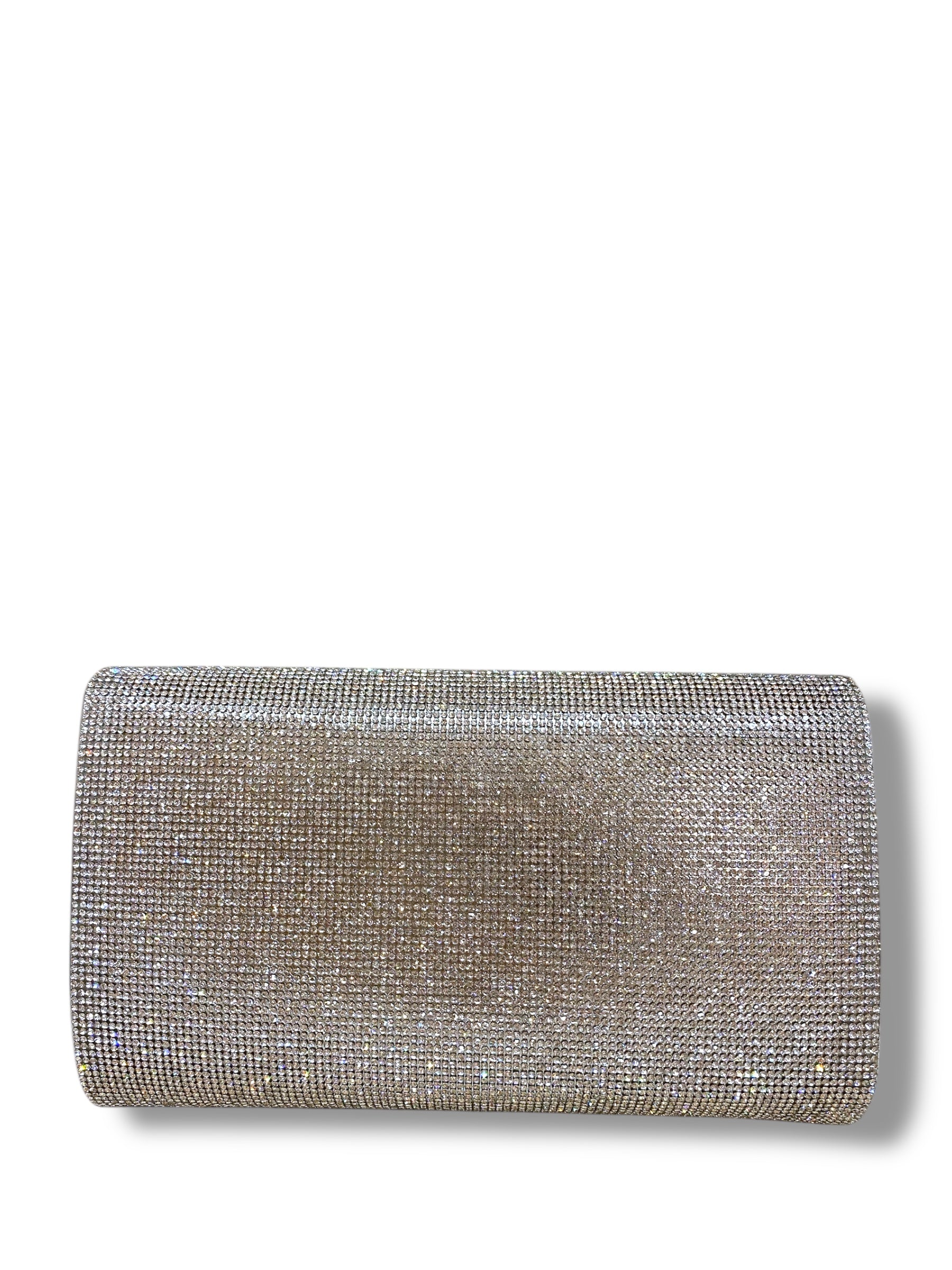 CRISTIN POCHETTE STRASS ARGENTO
