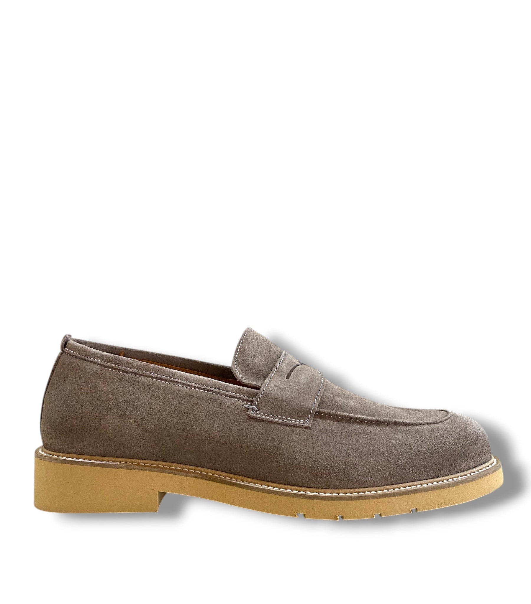 EXTON COLLEGE SUEDE TAUPE