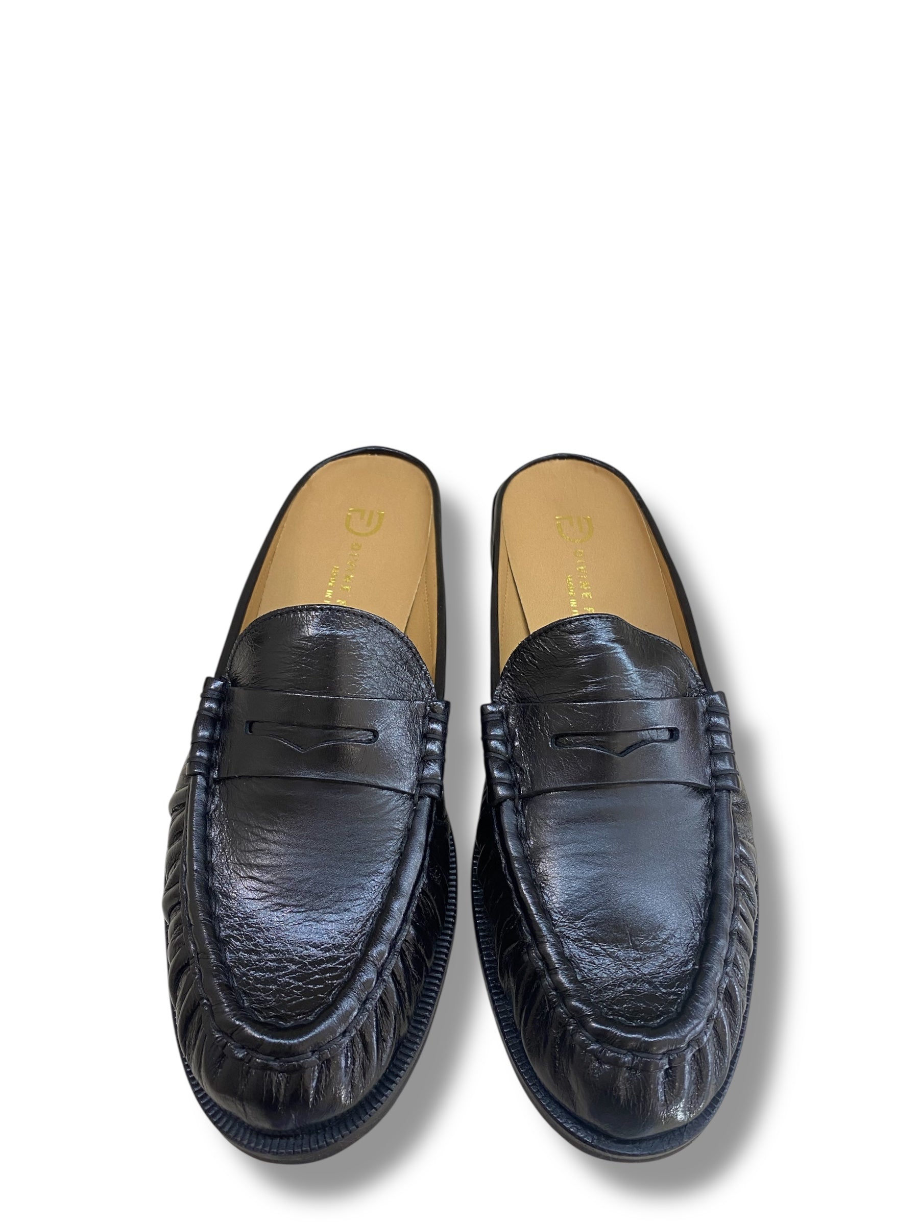 DIVINE FOLLIE SABOT PELLE NERO