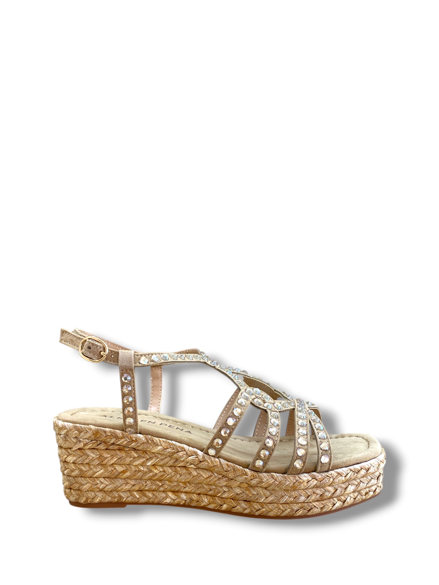 ALMA EN PENA SANDALO ZEPPA CON STRASS
