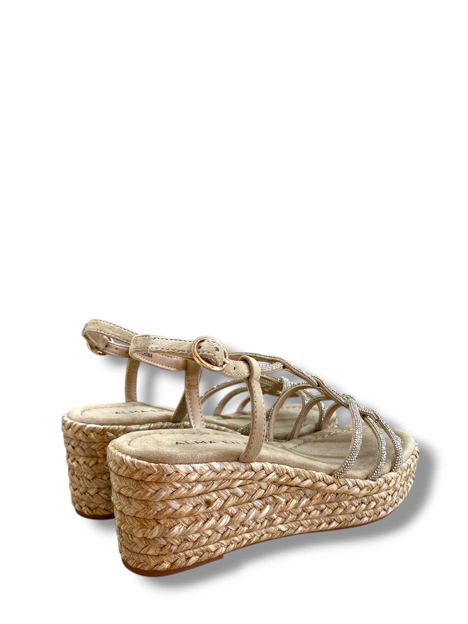 ALMA EN PENA SANDALO ZEPPA STRASS PICCOLI