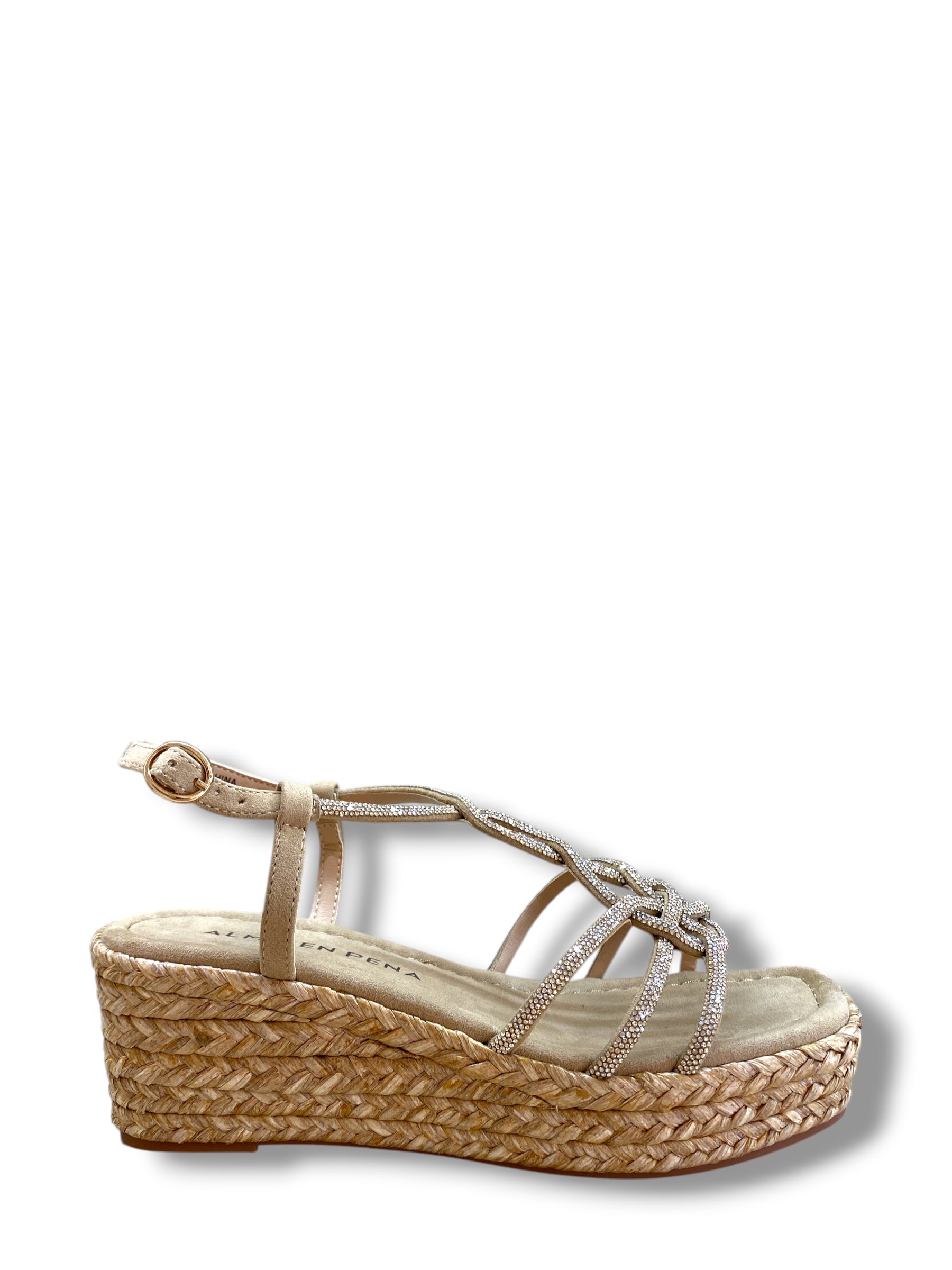 ALMA EN PENA SANDALO ZEPPA STRASS PICCOLI