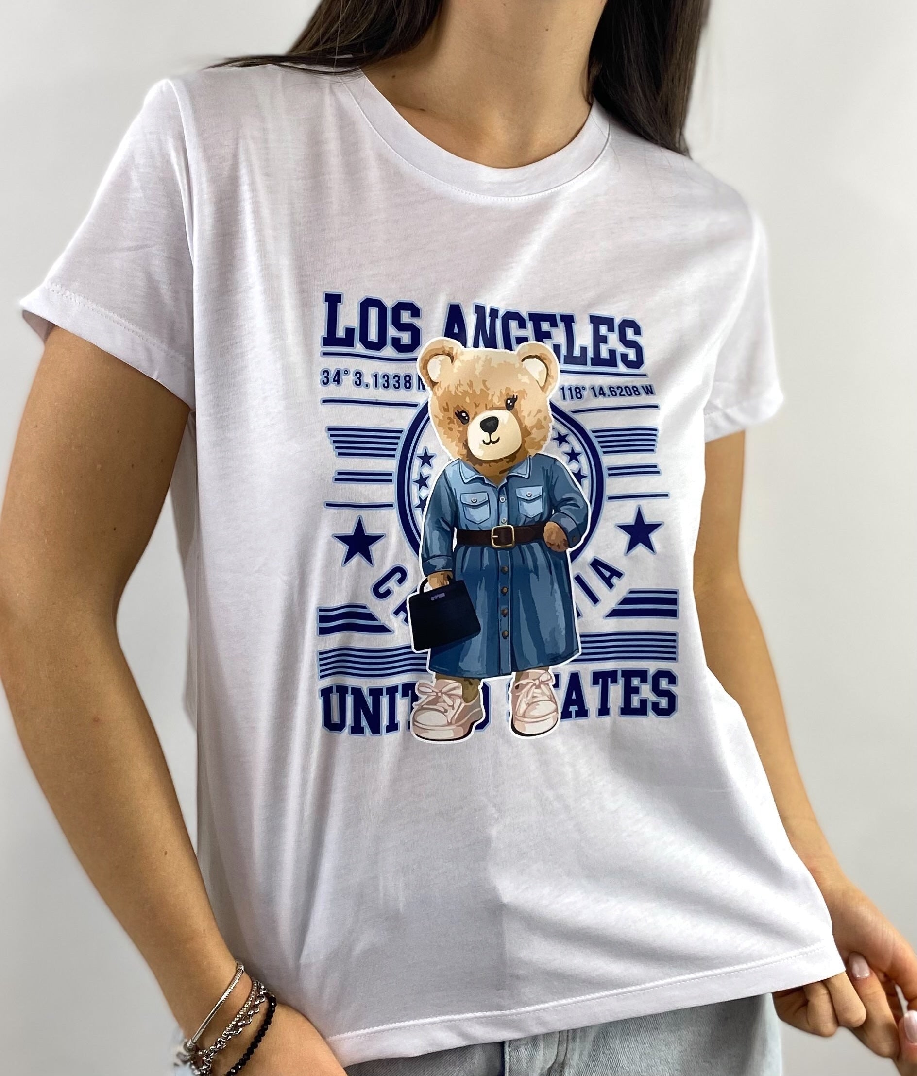 SUSY MIX T-SHIRT ORSETTO LATTE