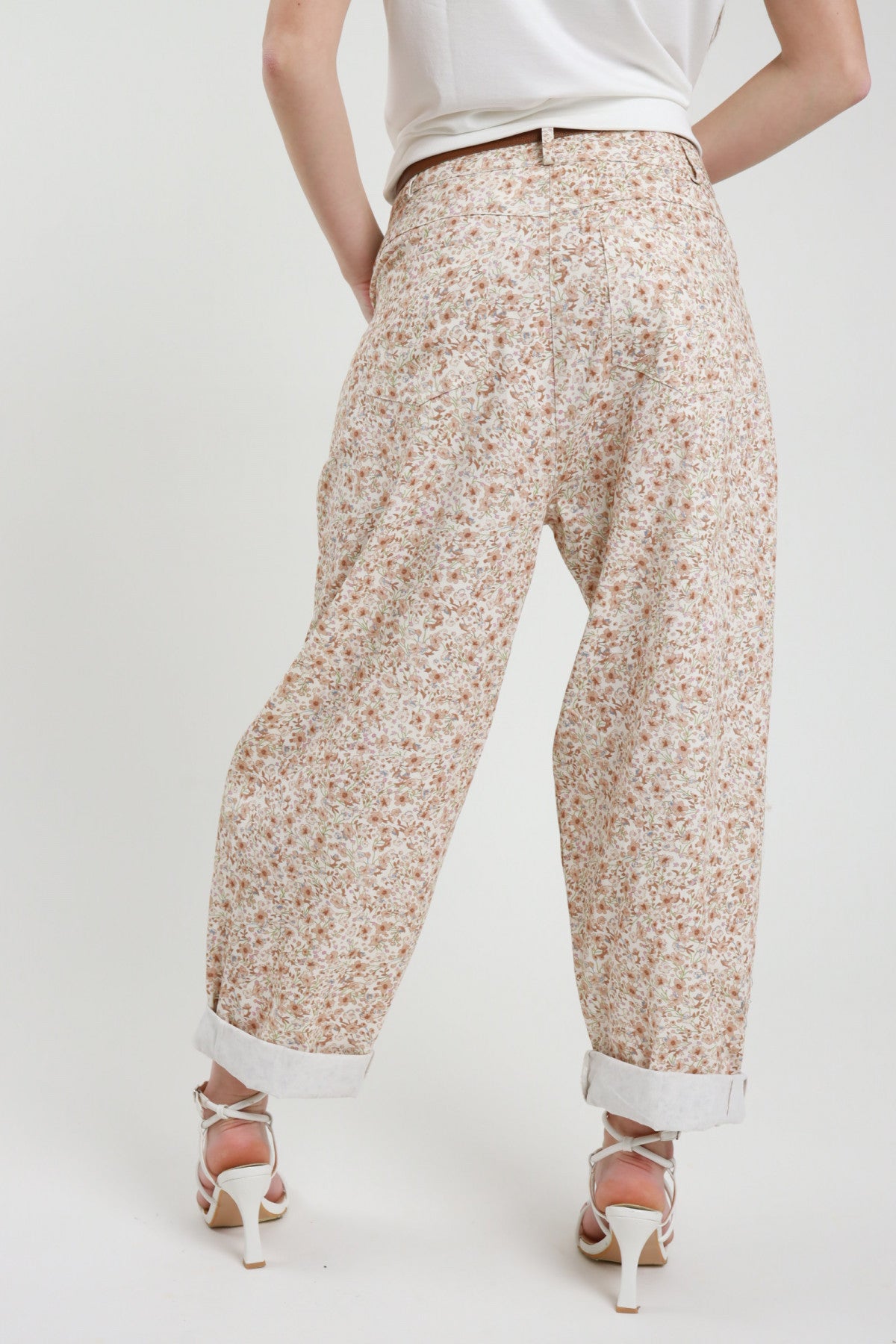 SUSY MIX PANTALONE FLOREALE