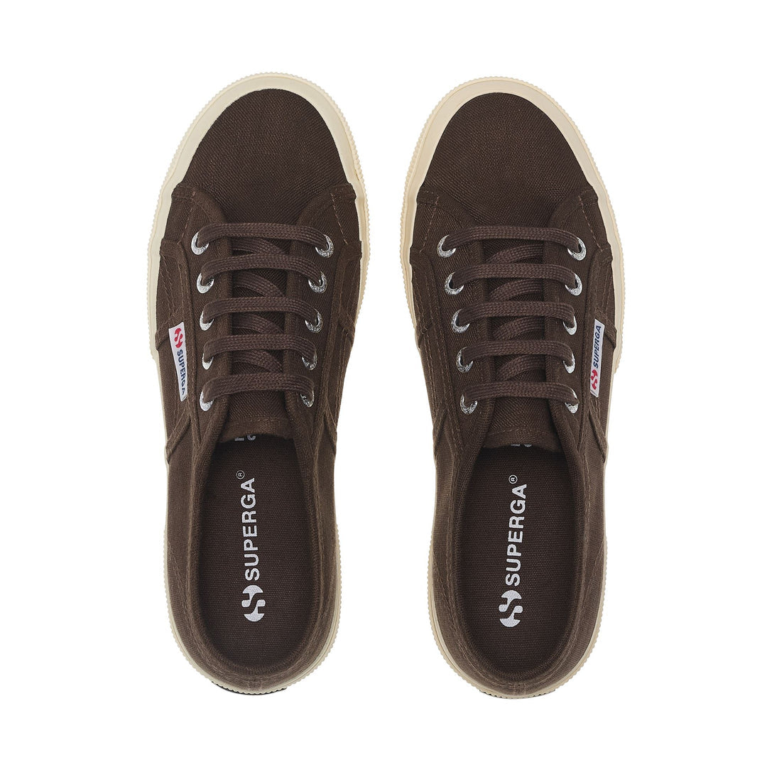 SUPERGA SNEAKERS 2750 LINEN BROWN