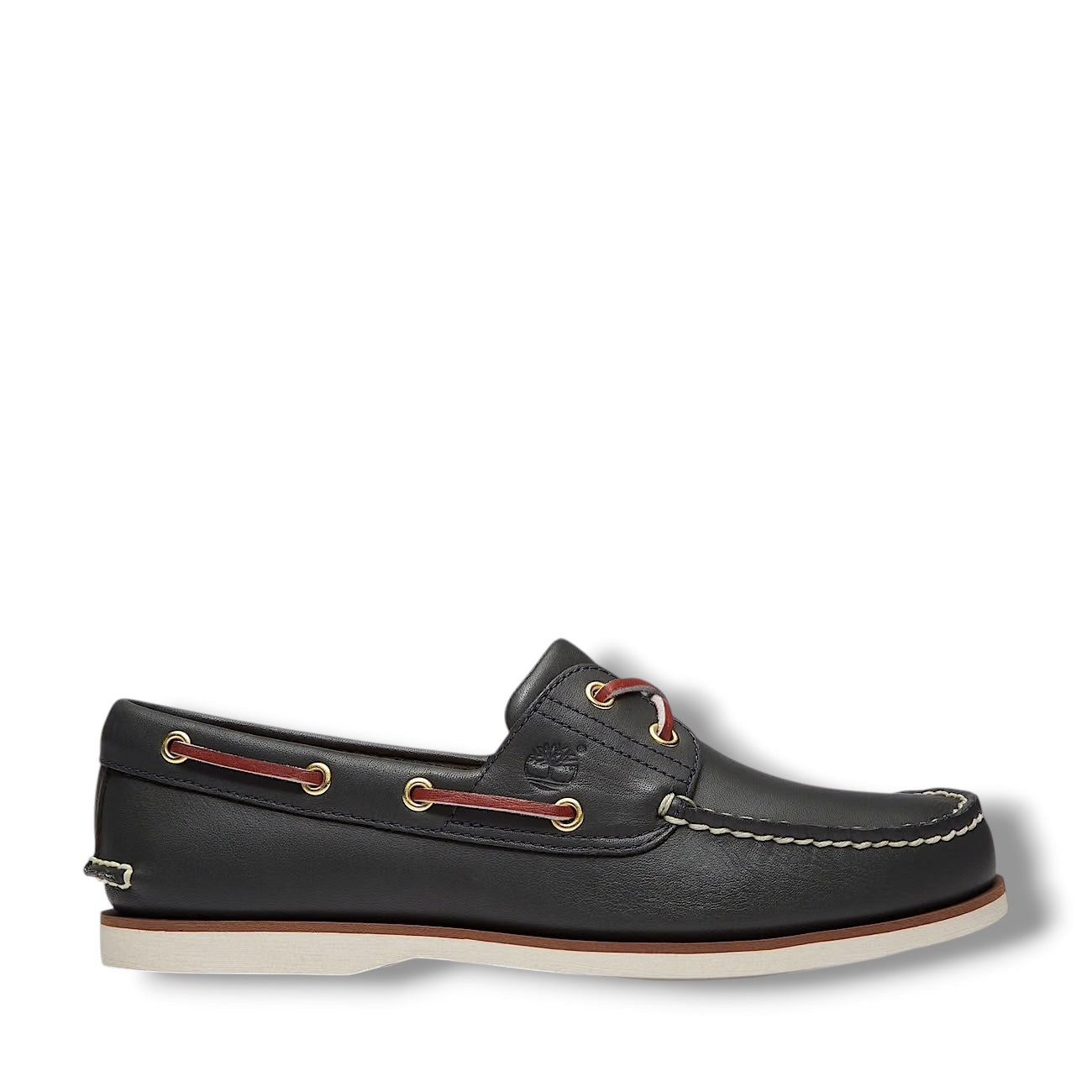 TIMBERLAND UOMO BARCA PELLE BLU